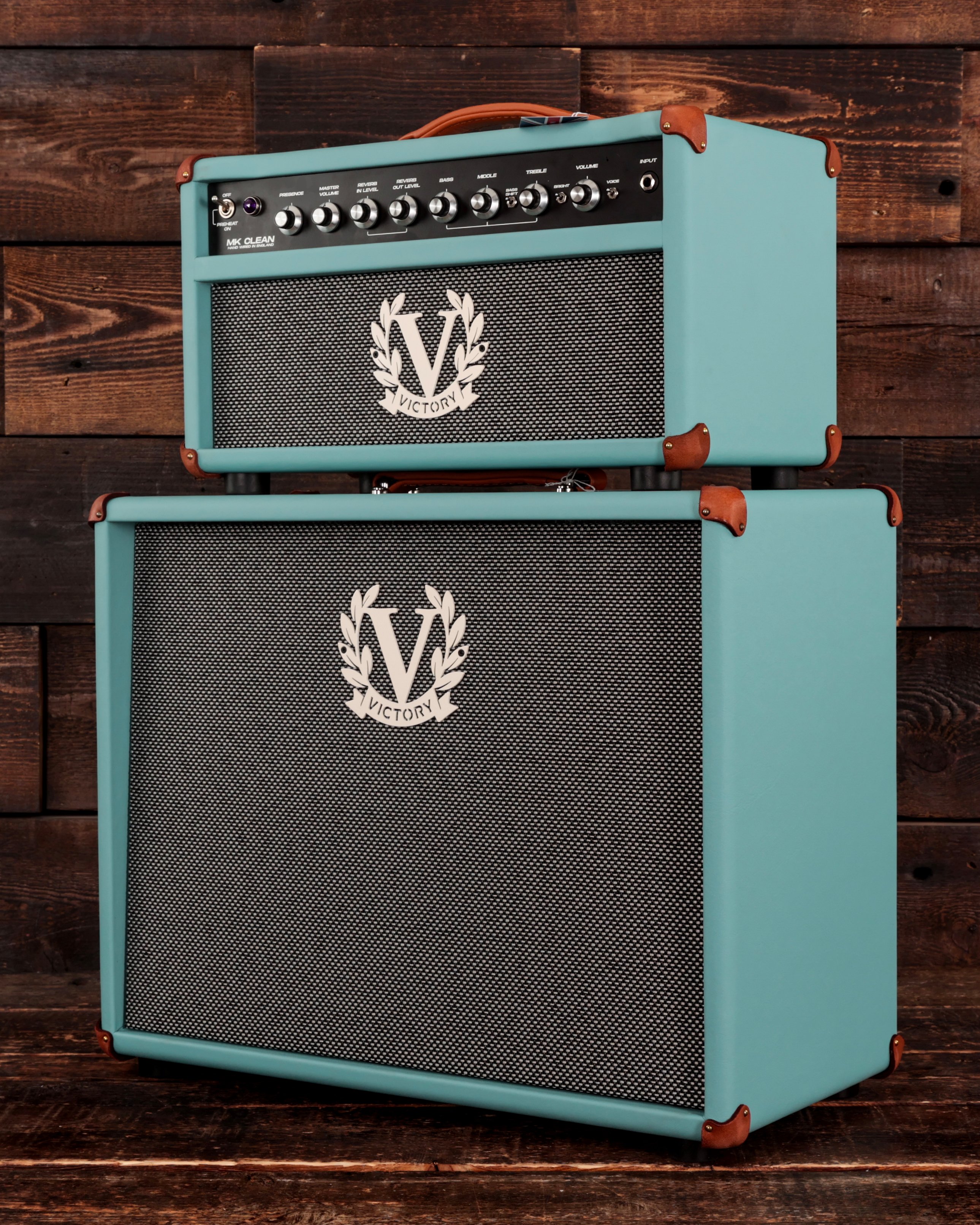 Victory MK 112 Open-Back Speaker Cabinet in Aqua with Celestion Alnico Gold Speaker - VIC-MK-112-01   VIC-MK-CLEAN-01 (10).jpg