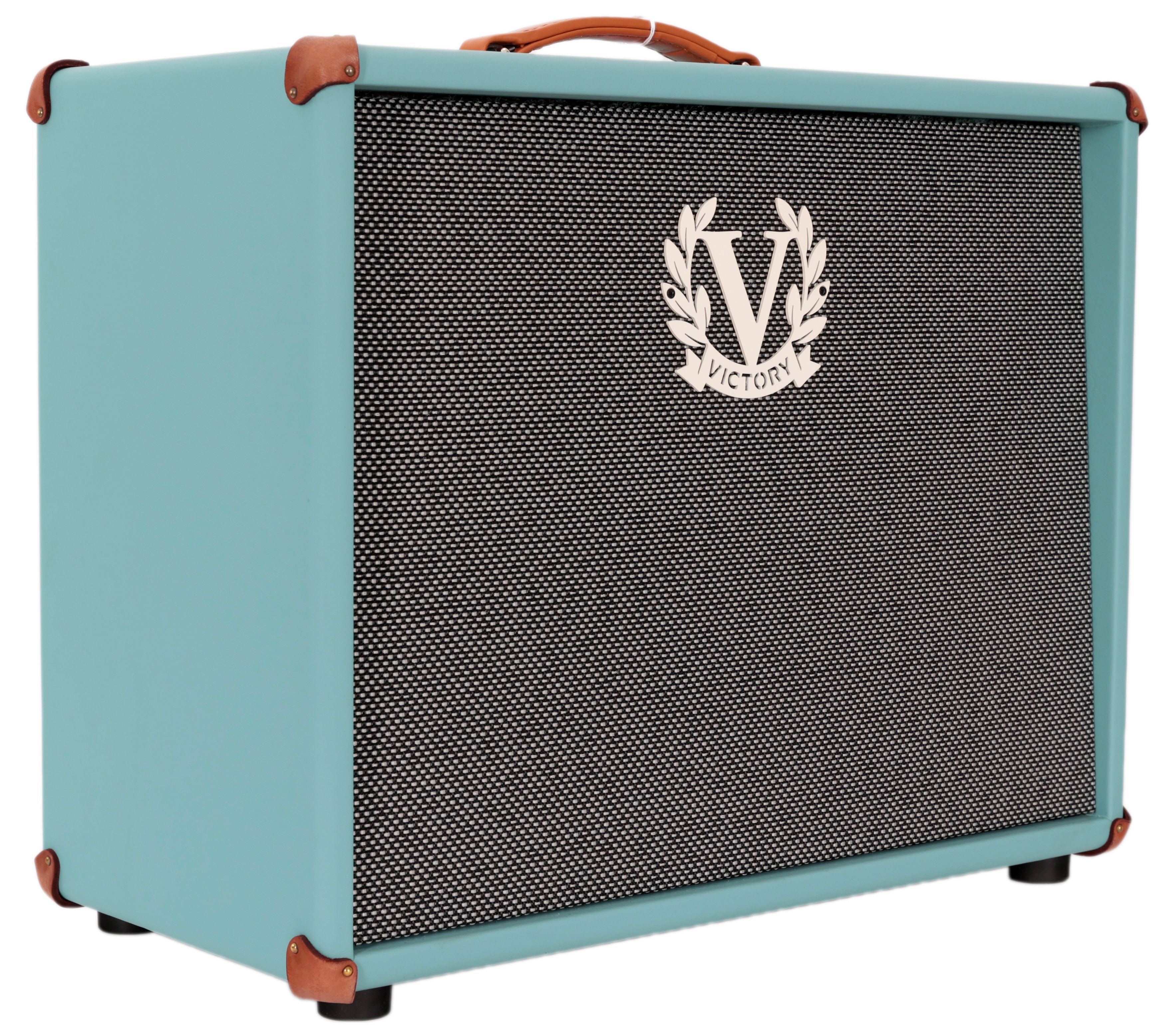 Victory MK 112 Open-Back Speaker Cabinet in Aqua with Celestion Alnico Gold Speaker - VIC-MK-112-01  (4).jpg