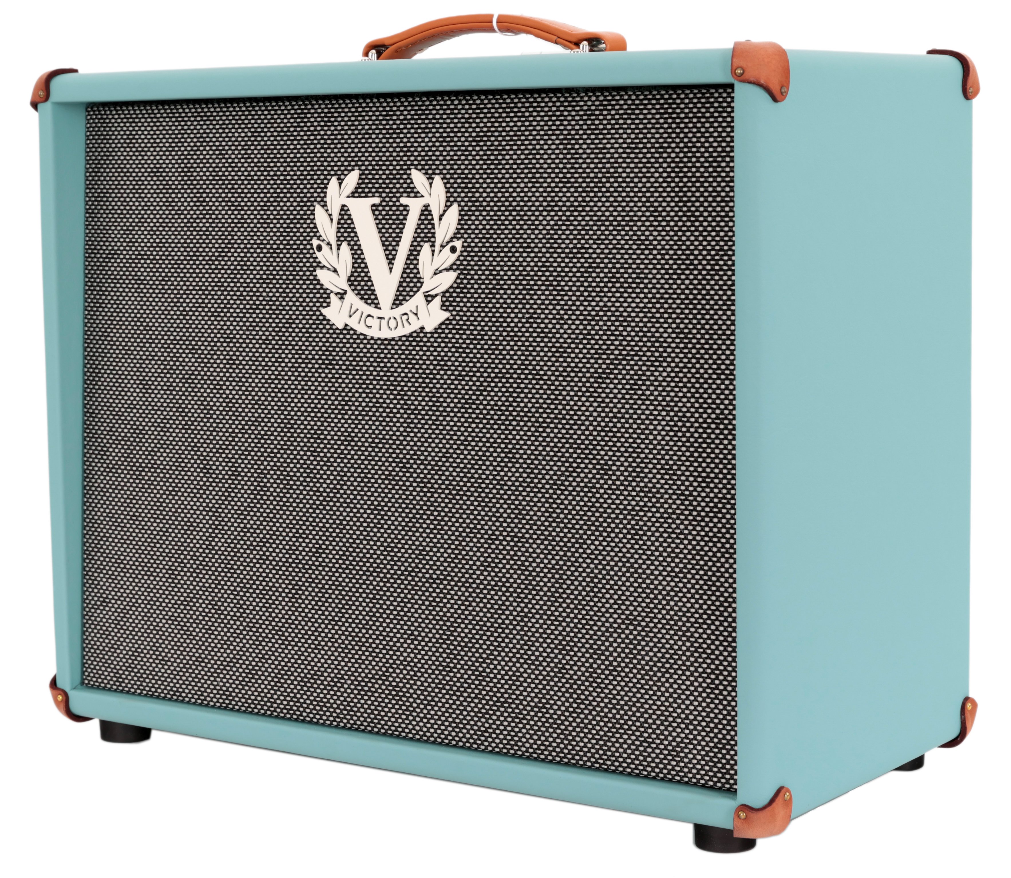 Victory MK 112 Open-Back Speaker Cabinet in Aqua with Celestion Alnico Gold Speaker - VIC-MK-112-01  (5).jpg