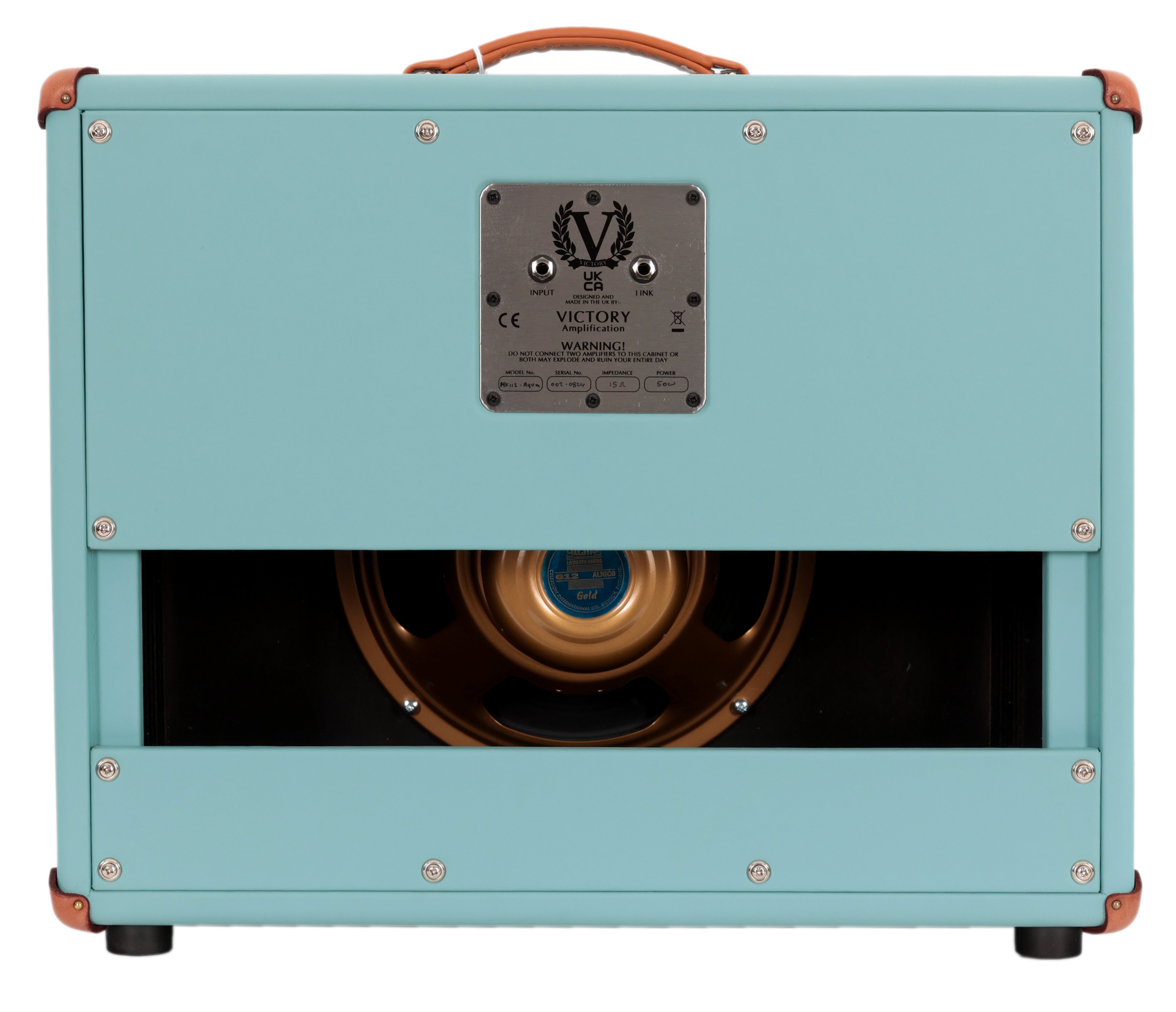 Victory MK 112 Open-Back Speaker Cabinet in Aqua with Celestion Alnico Gold Speaker - VIC-MK-112-01  (6).jpg