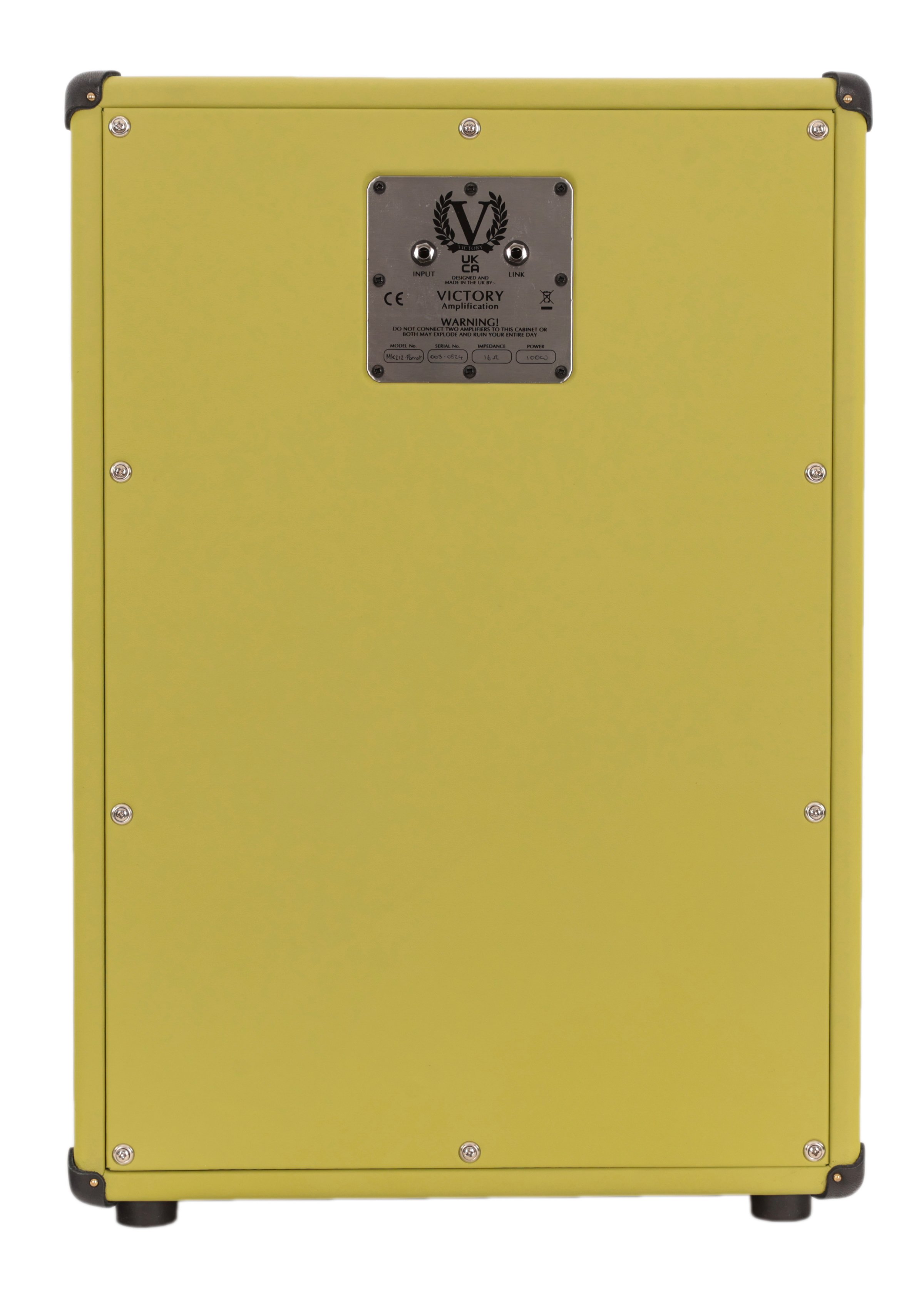 Victory MK 212V Closed-Back Speaker Cabinet in Parrot with Celestion Alnico Gold Speakers - VIC-MK-212V-01 (5).jpg