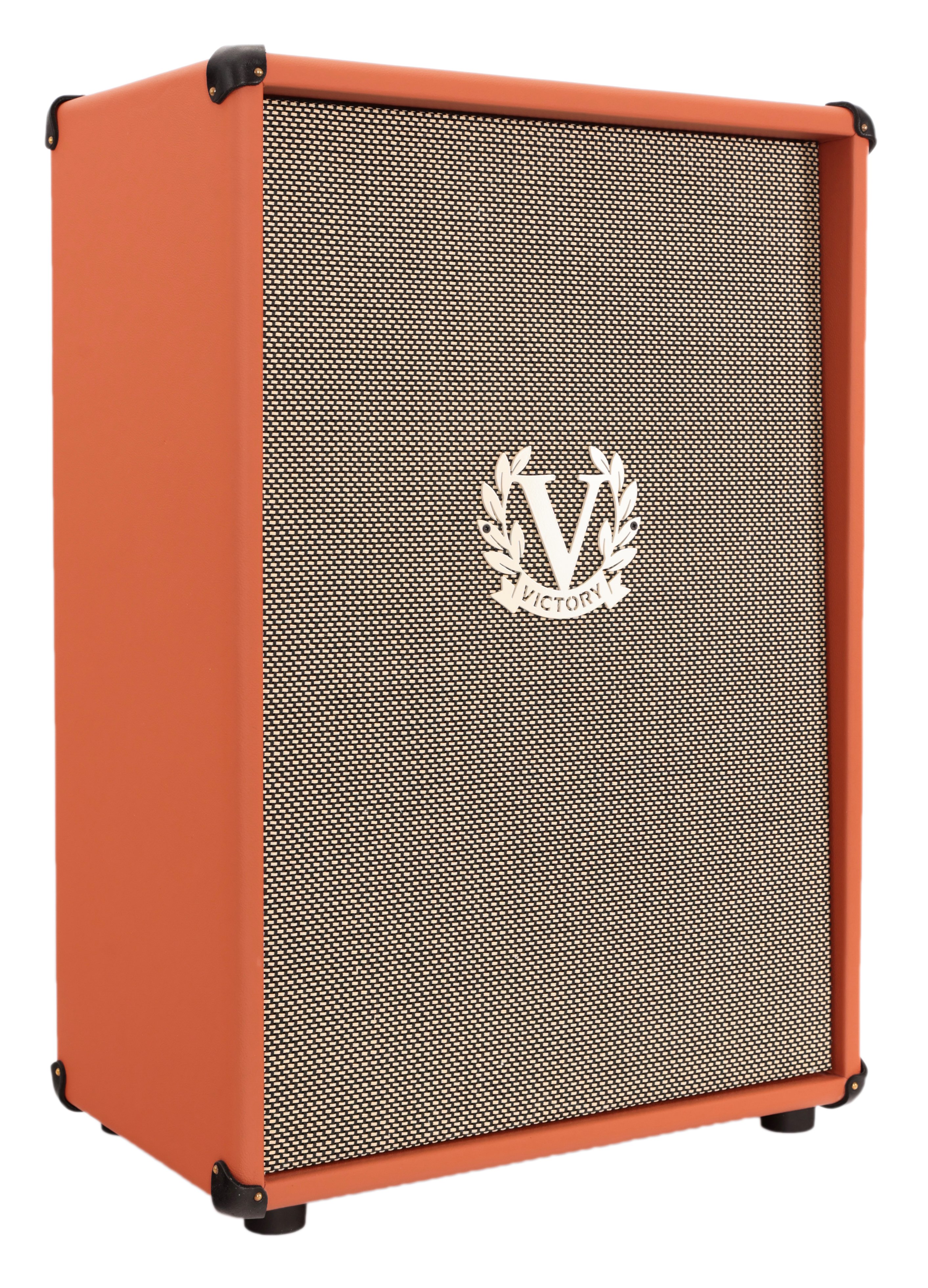 Victory MK 212V Open-Back Speaker Cabinet in Cognac with Celestion Alnico Gold Speakers - VIC-MK-212V-02 (6).jpg