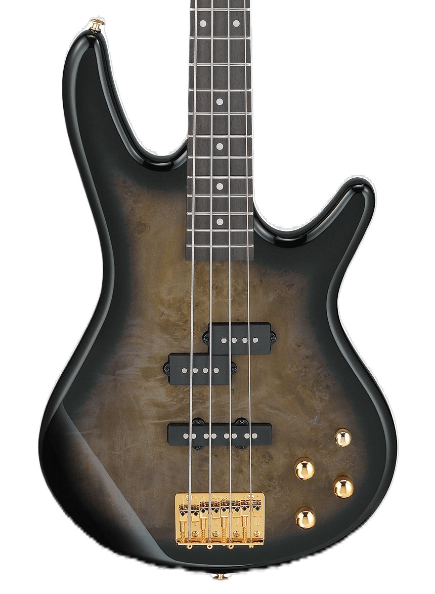 Ibanez GSR Series GSR200PC-TMU 4-String Bass Guitar Transparent Pale Black Burst - GSR200PC_TPB_4H_00.jpg