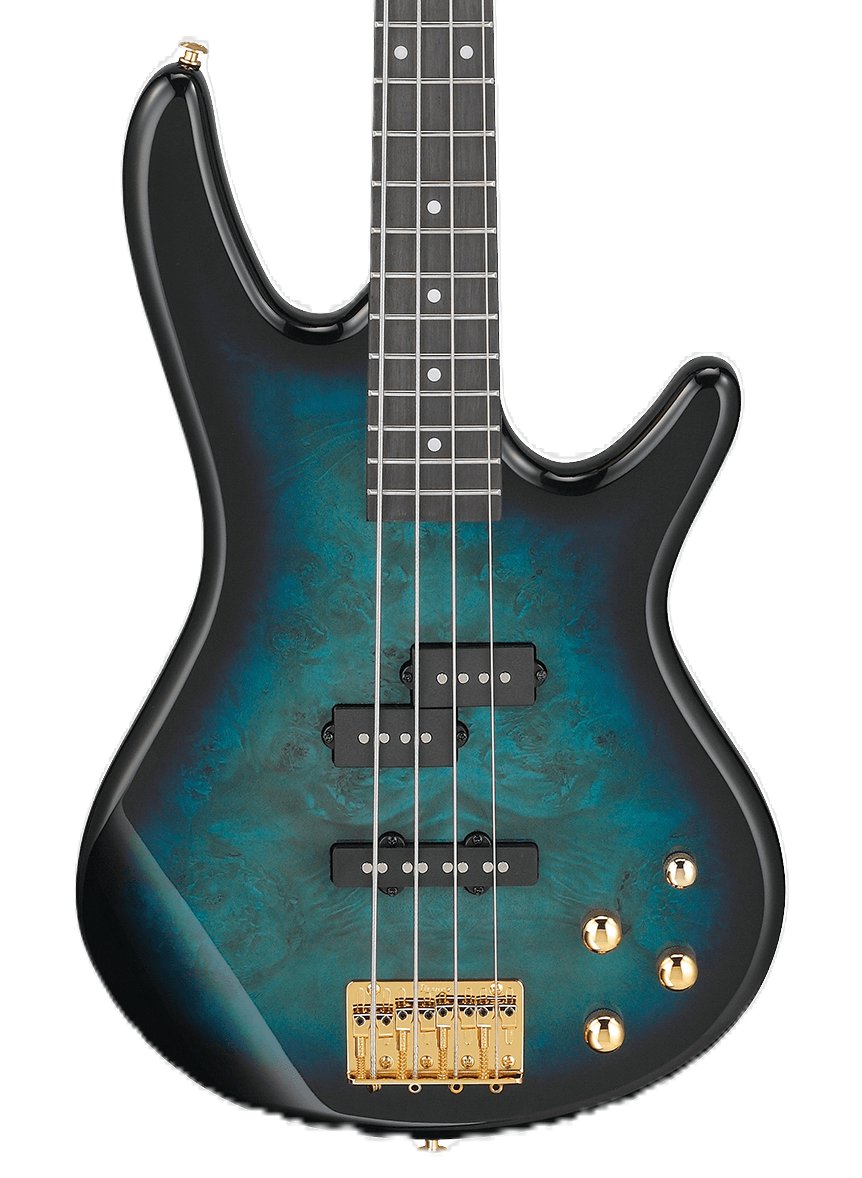 Ibanez GSR Series GSR200PC-TMU 4-String Bass Guitar Transparent Marine Burst - GSR200PC_TMU_4H_00.jpg
