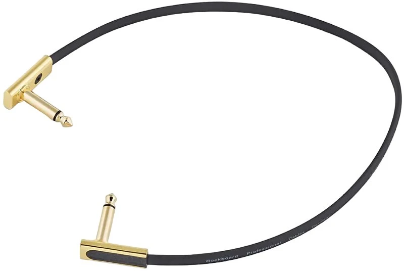 Rockboard Flat Patch Cable - 17 11/16 Inch in Gold - RBO-CAB-PC-F-30-GD.jpg