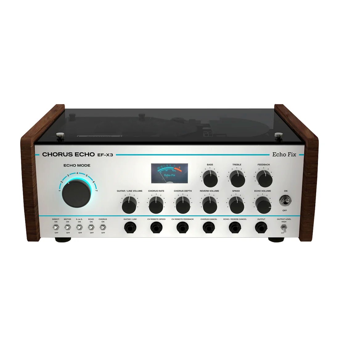 Echo Fix EF-X3D Tape Echo in Retro Silver - Echo-Fix_EF-X3_Tape-Echo_Retro-Silver.jpg