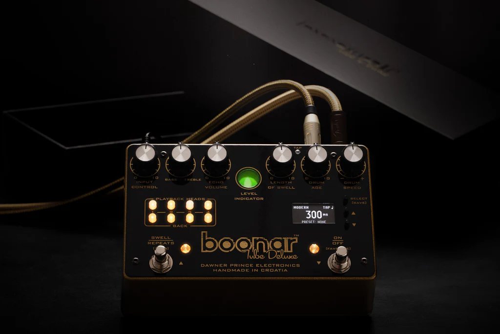 Dawner Prince Boonar Tube Deluxe Multi Head Drum Echo - Andertons