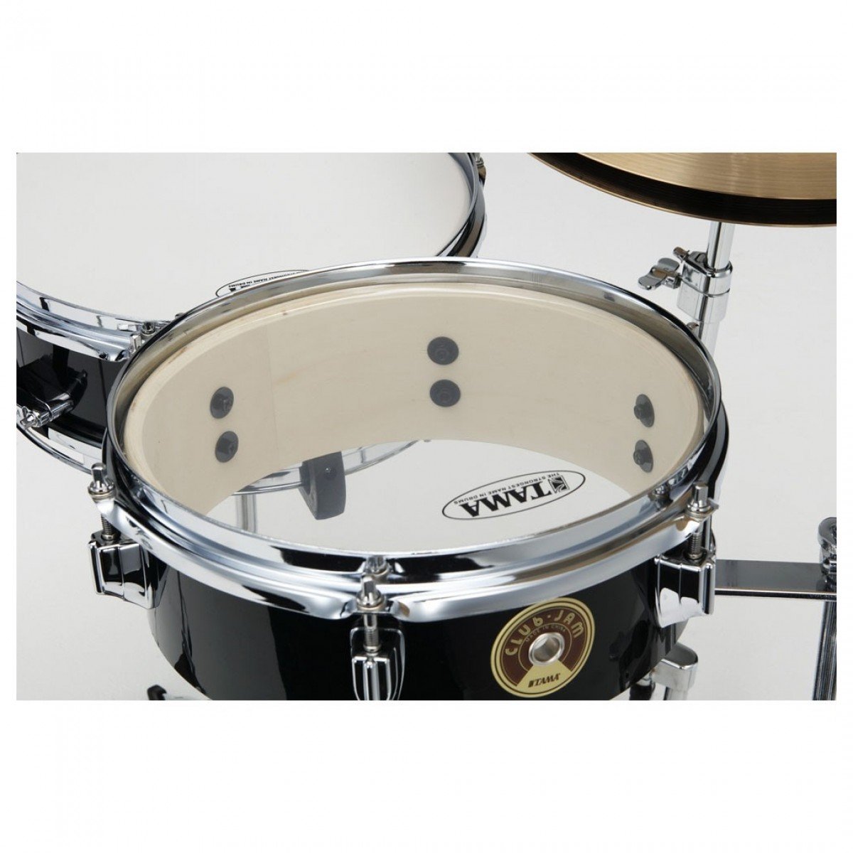 Tama Club Jam Pancake Drum Kit in Hairline Black - LJK48PHBK 5.jpg