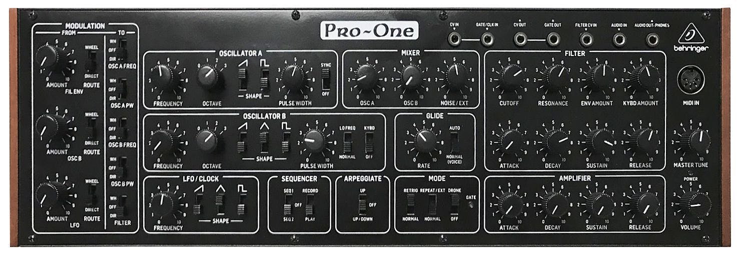 Behringer PRO-1 Dual-VCO Analogue Desktop Synthesizer - 362111-4680-04_Pro-One.jpg
