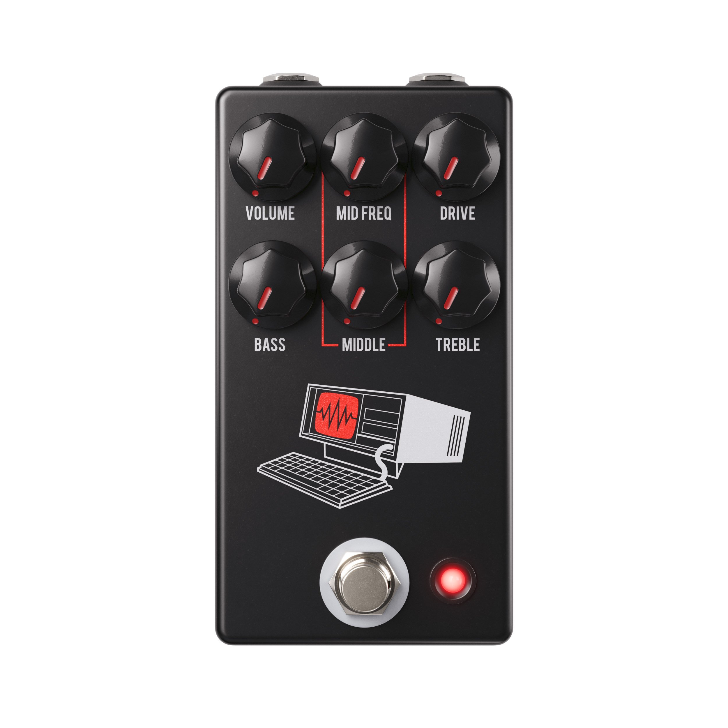 JHS Pedals Hard Drive Distortion Pedal in Black - JHS Pedals Hard Drive BLACK.jpg