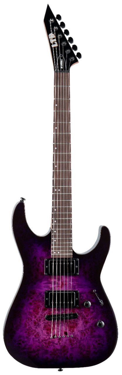 ESP LTD M-200DX NT Electric Guitar in Purple Burst - 10012074.jpg