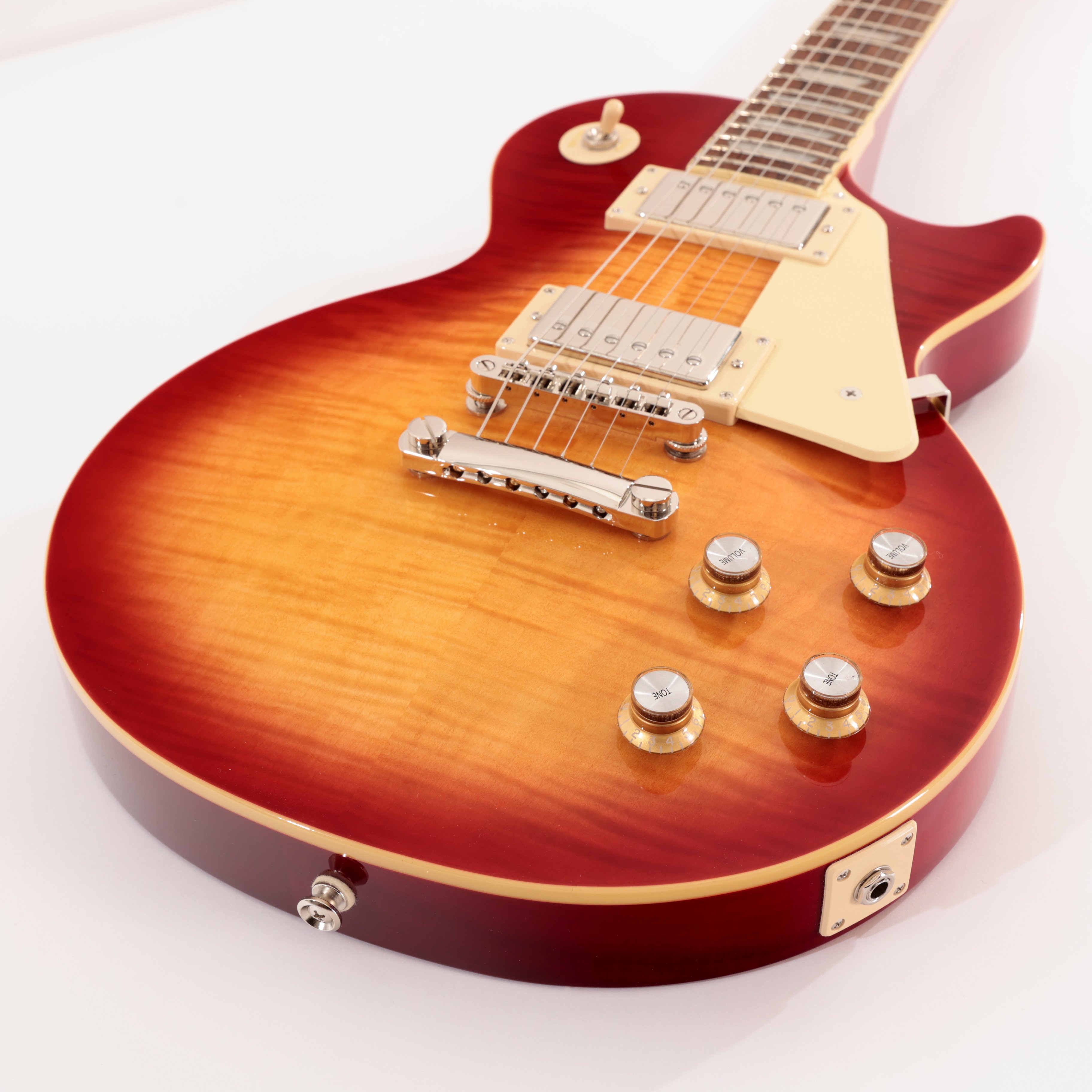 Epiphone Les Paul Standard '60s Figured in Heritage Cherry Sunburst - EI-LS6FHSNH3 - 24011523445 (7).jpg