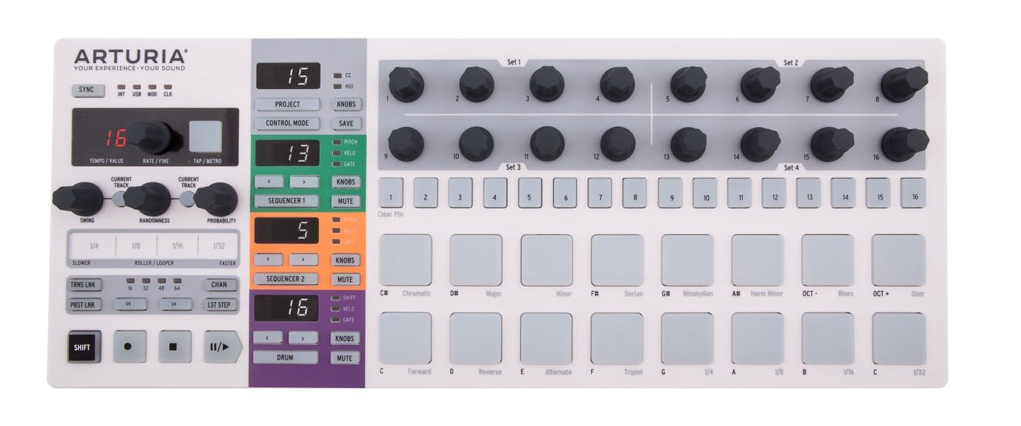 DTM・DAW ARTURIA BEATSTEP RRO Arturia BeatStep Pro Hardware Step-Sequencer - Andertons Music Co.