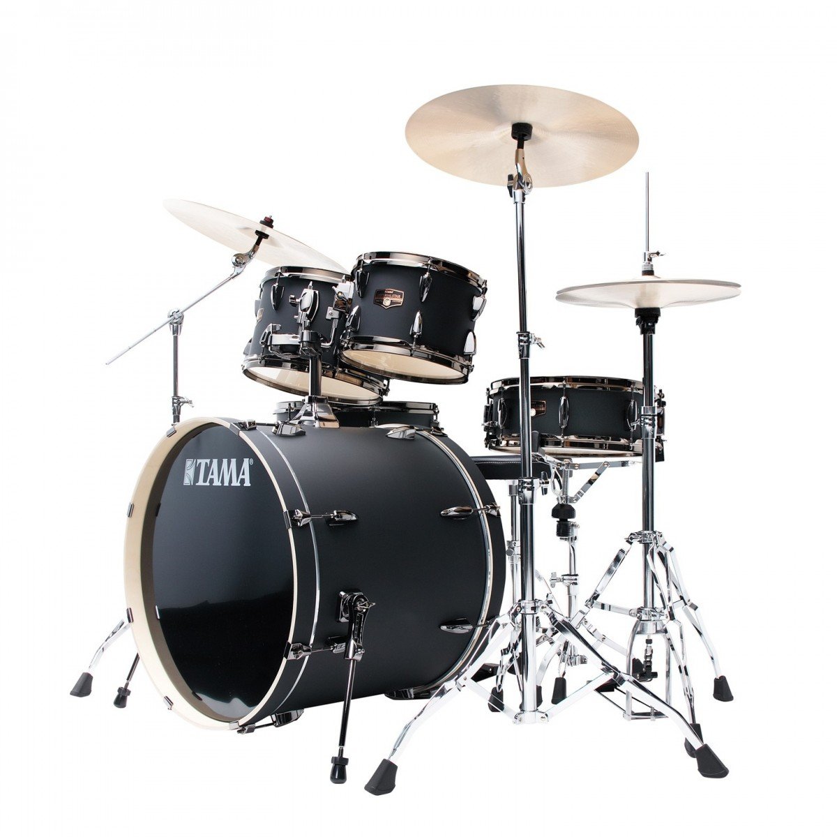 Tama Imperialstar 22" Acoustic Drum Kit in Blacked Out Black inc Hardware - IP52H6WBNBOB (3).jpg