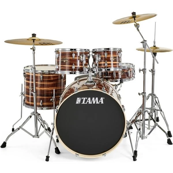 Tama Imperialstar 22" Acoustic Drum Kit in Coffee Teak Wrap - IP52H6WCTW (4).jpg