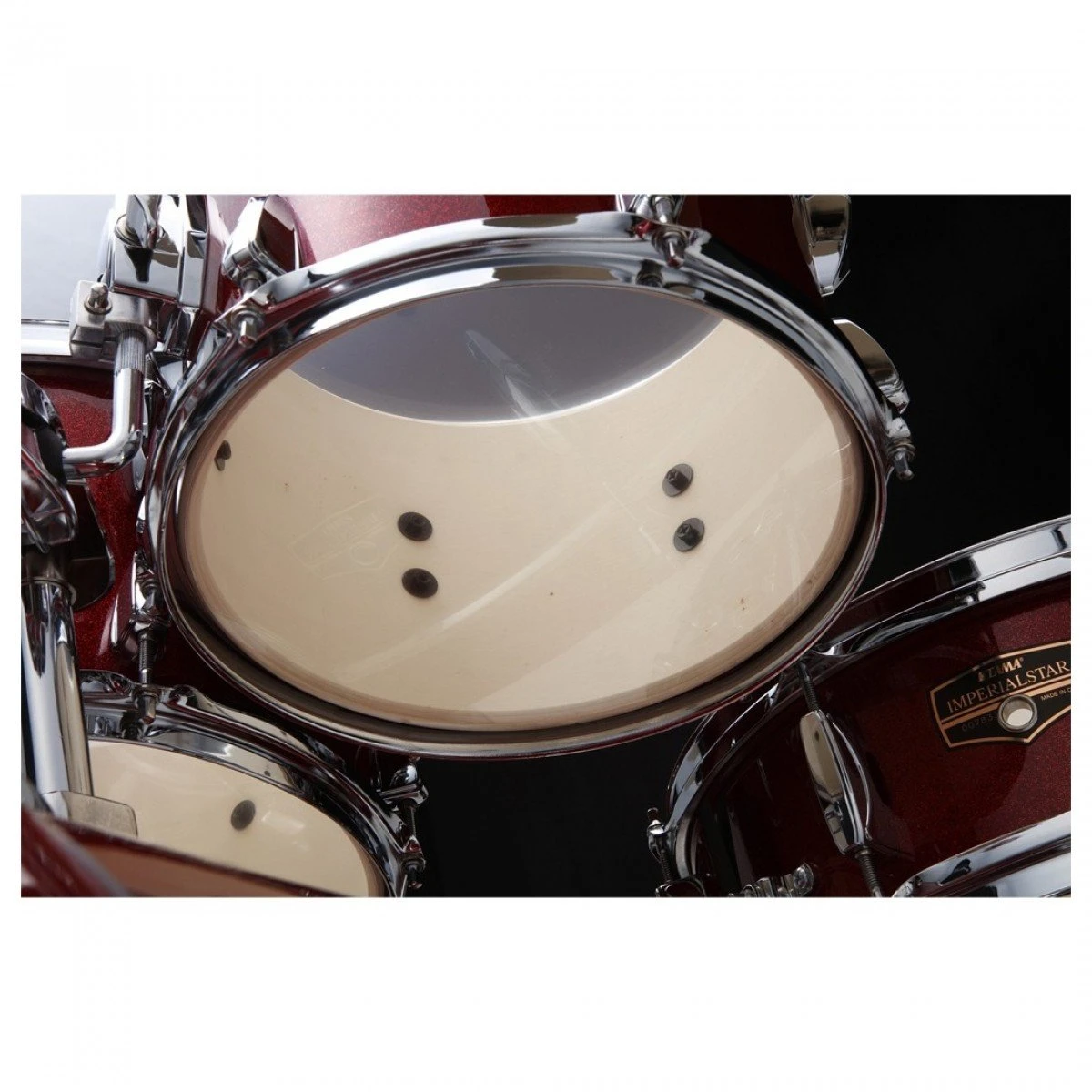 Tama Imperialstar 22" 6-piece Acoustic Drum Kit in Burnt Red Mist - IP62H6WBRM 8.jpg