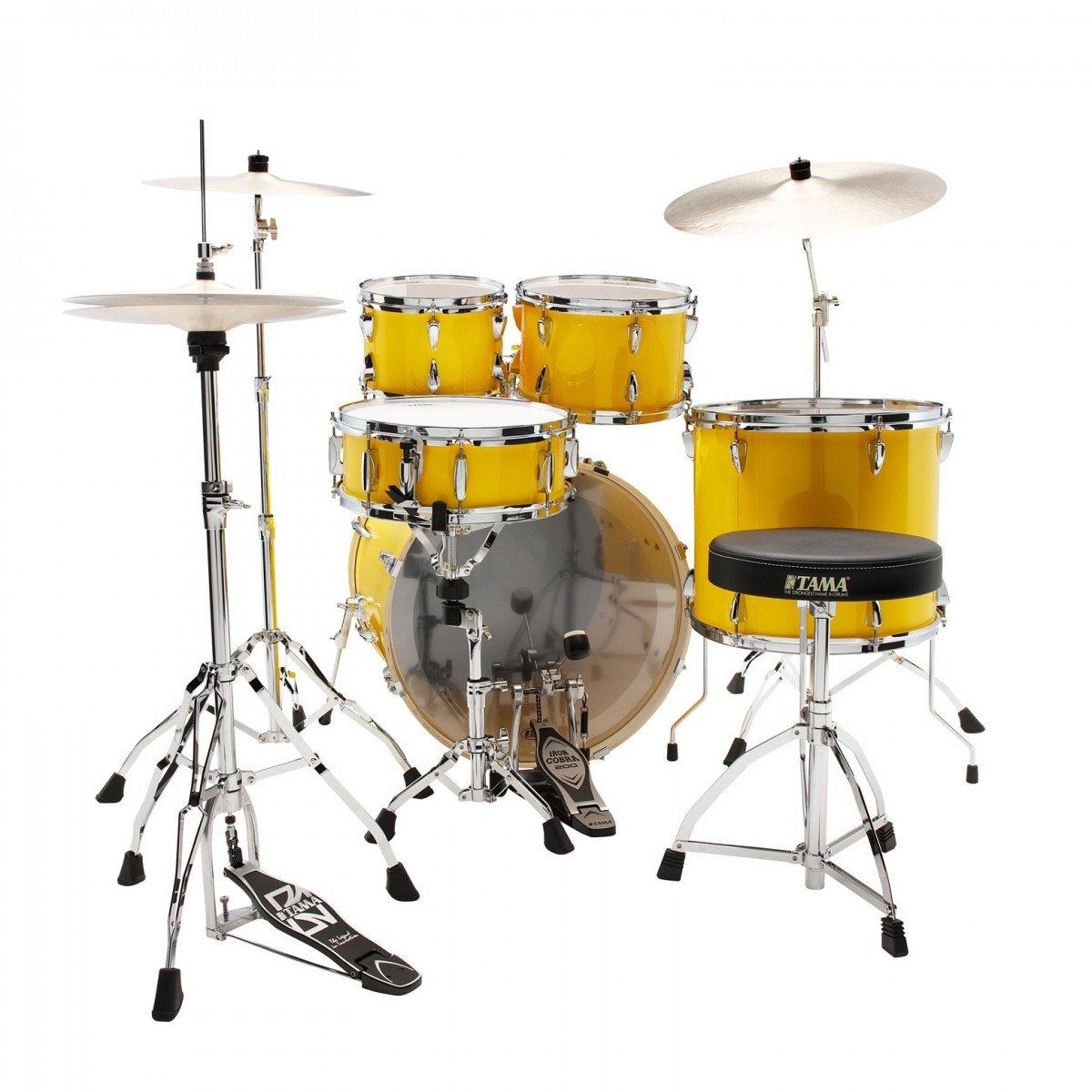Tama Imperialstar 22 Drum Kit in Electric Yellow - IP52H6WELY (2).jpg