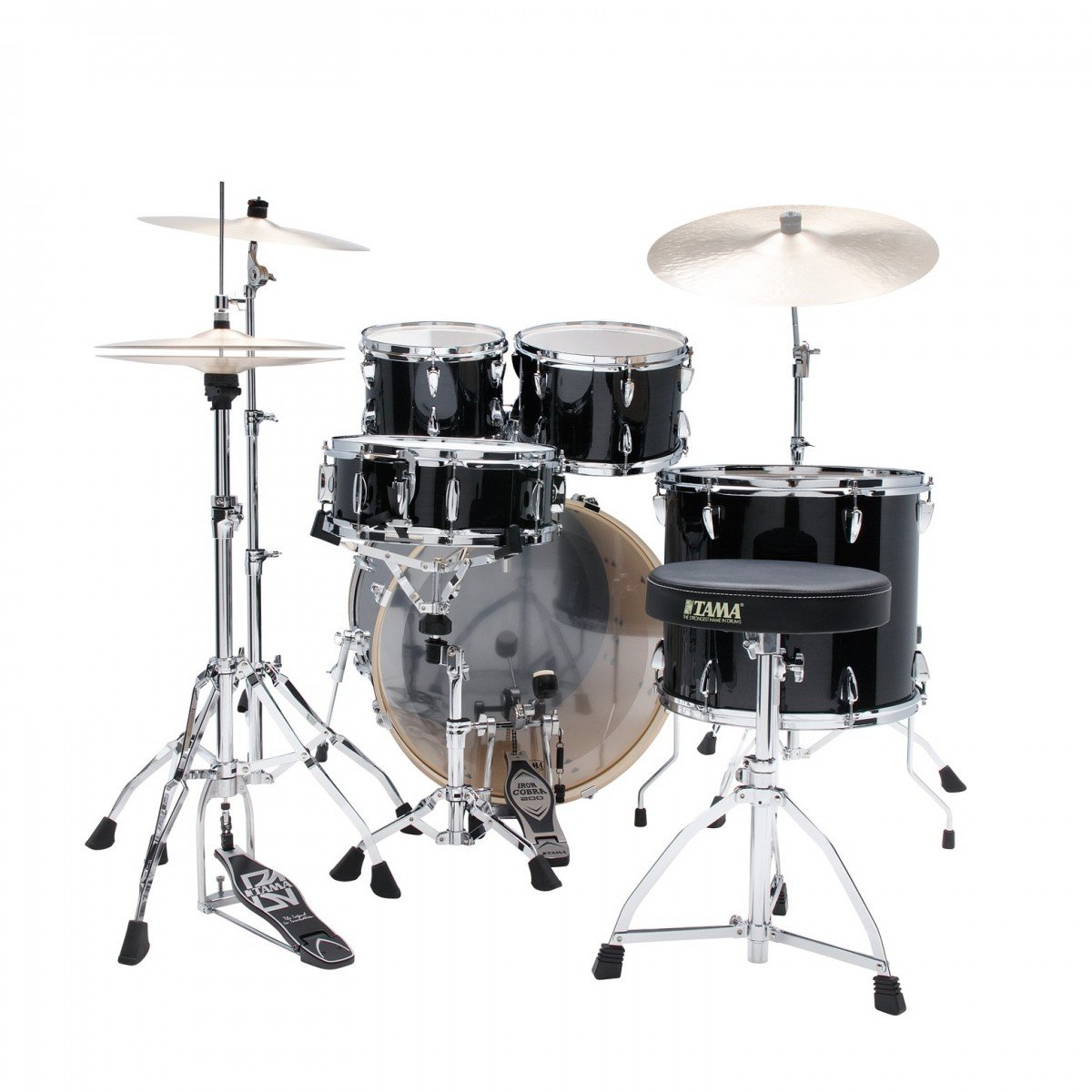Tama Imperialstar 22 Drum Kit in Hairline Black - IP52H6WHBK (3).jpg