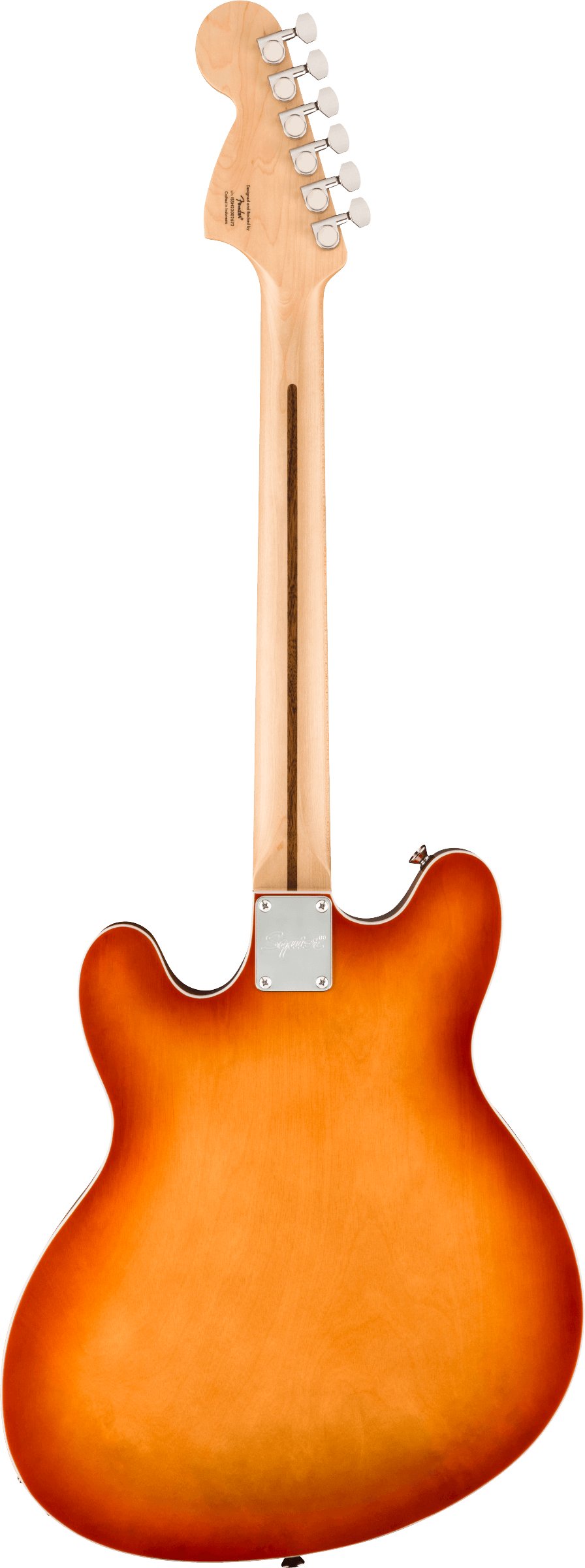 Squier Affinity Series Starcaster Deluxe in Sienna Sunburst - 0378452547_sqr_ins_bck_1_rl.jpg