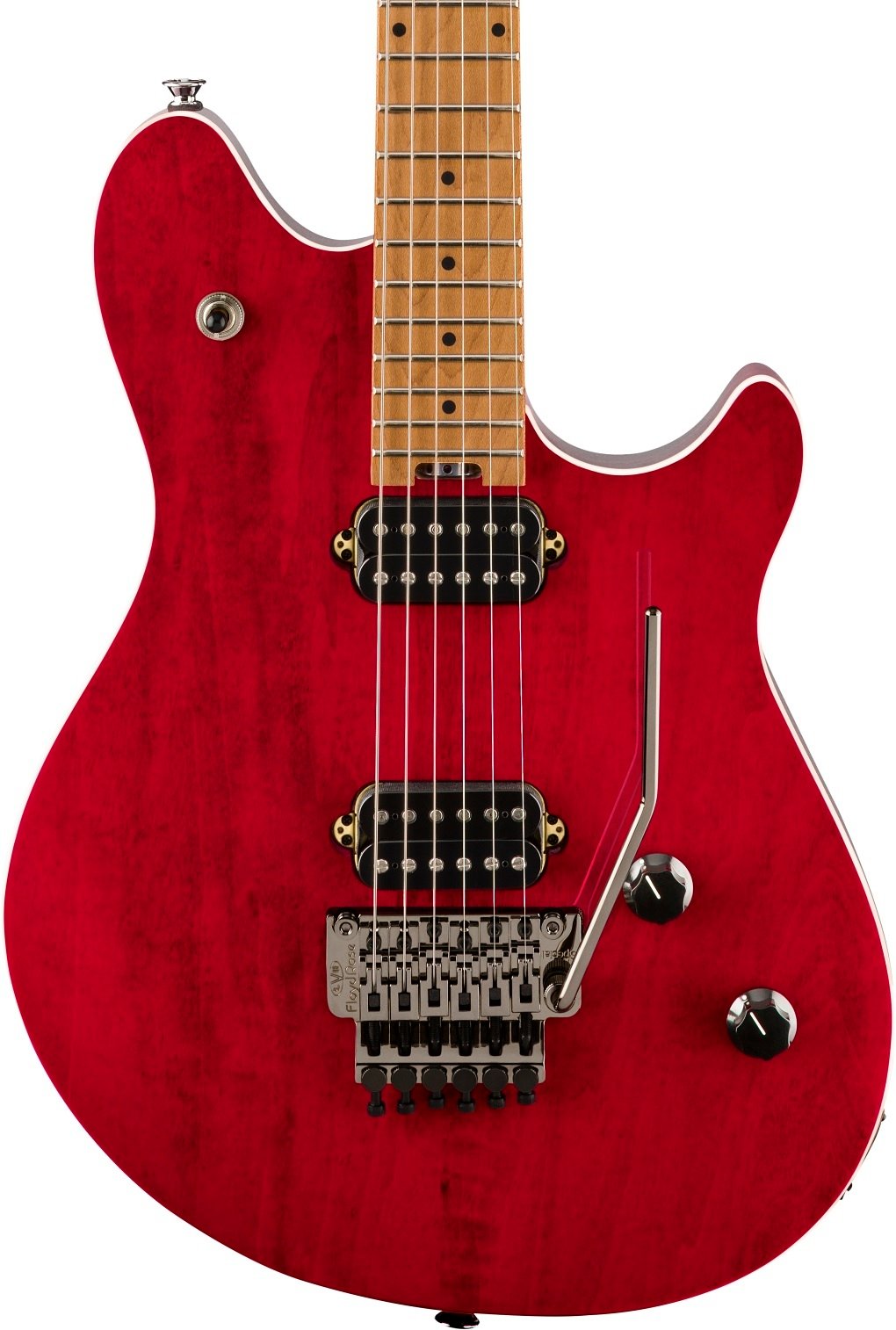 EVH Wolfgang WG Standard QM Electric Guitar in Wine Red - 5107003533_evh_ins_frt_1_rr-hero.jpg