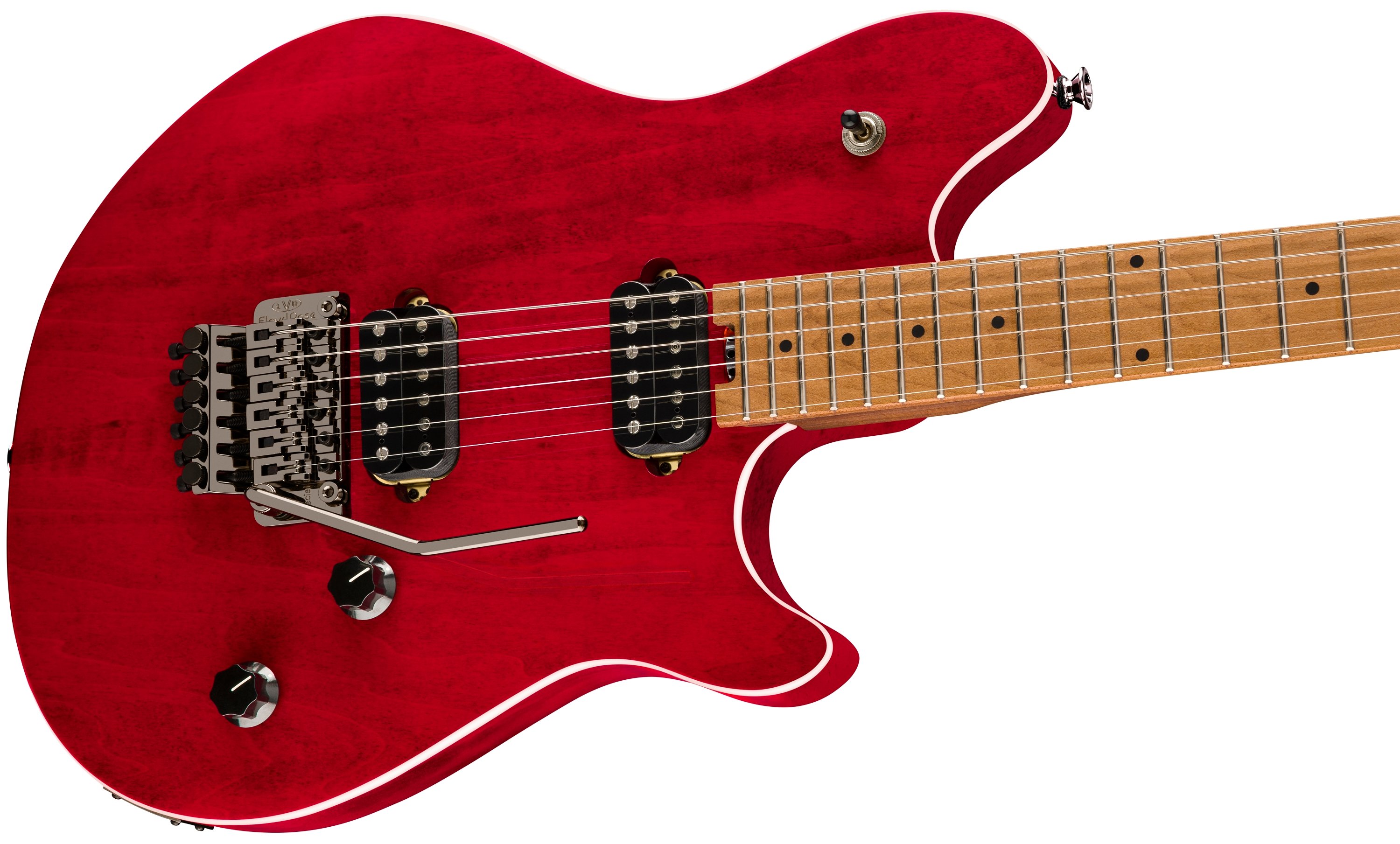 EVH Wolfgang WG Standard QM Baked Maple Fingerboard Wine Red
