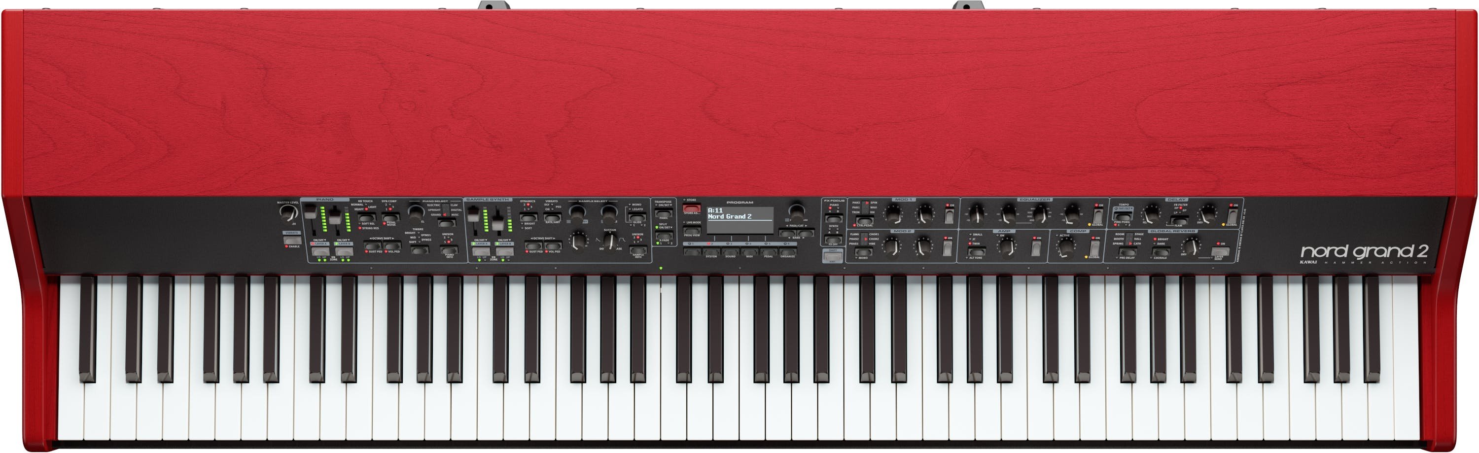 Nord Grand 2 Weighted 88 Key Stage Piano - NOR0042-Nord_Grand-2_Top_240105.jpg