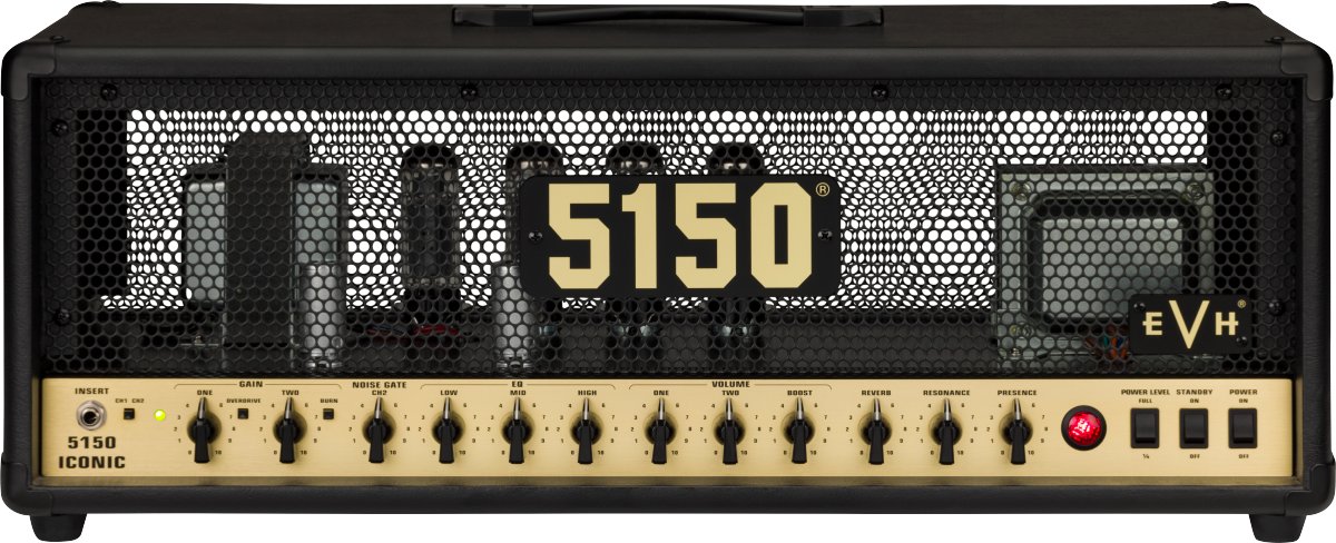 EVH 5150 Iconic Series 80W EL34 Head in Black - 2258406000_evh_amp_frt_1_nr.jpg