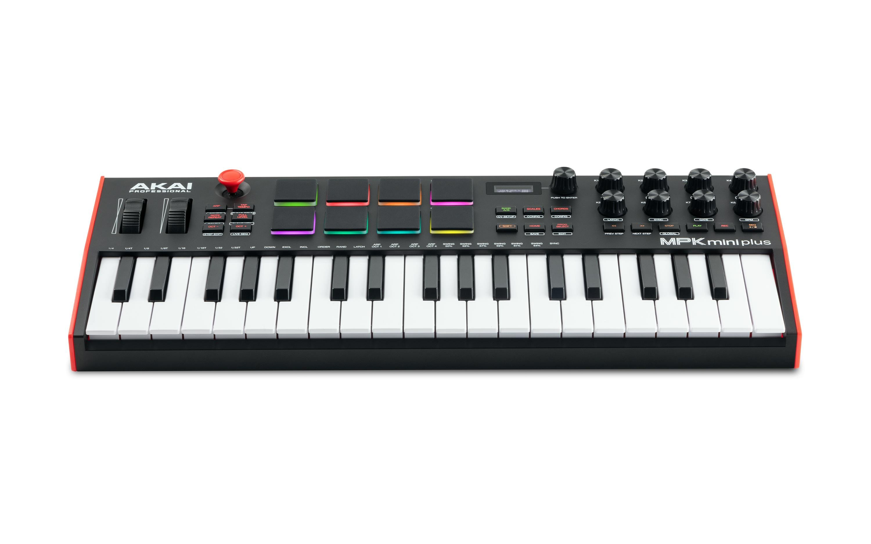 Akai MPK Mini Plus 37 Key Controller Sequencer - Andertons Music Co.