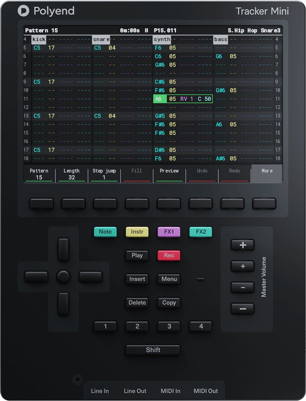 Polyend Tracker Mini - Andertons Music Co