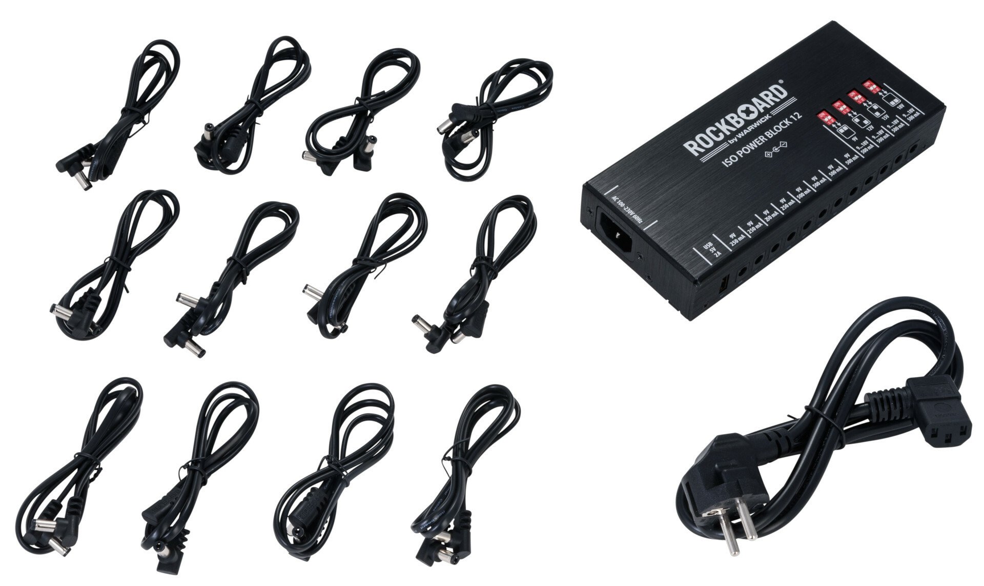 "Rockboard Power Block ISO V12 IEC, 9 to 18V, 100/230 Volt" - RBO_POW_ISO_12_IEC_08.jpg