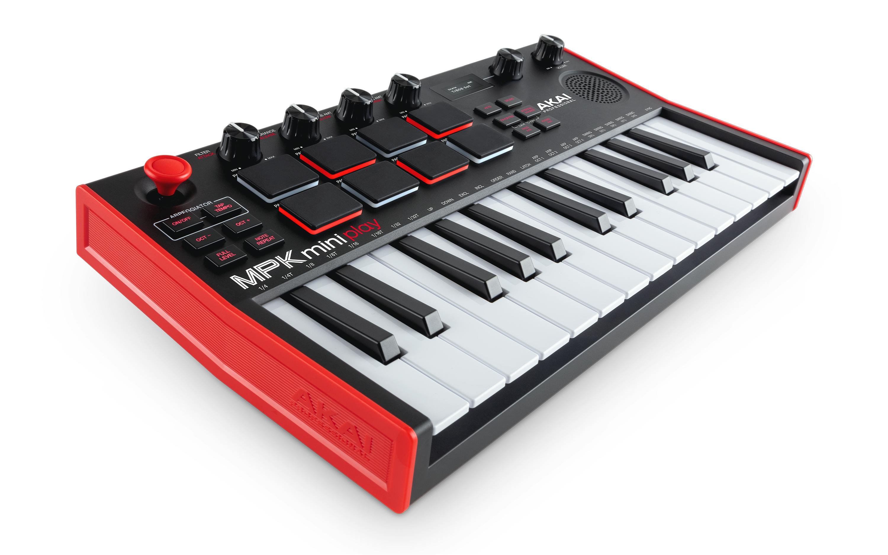Akai MPK Mini Play MK3 MIDI Keyboard & Controller - Andertons