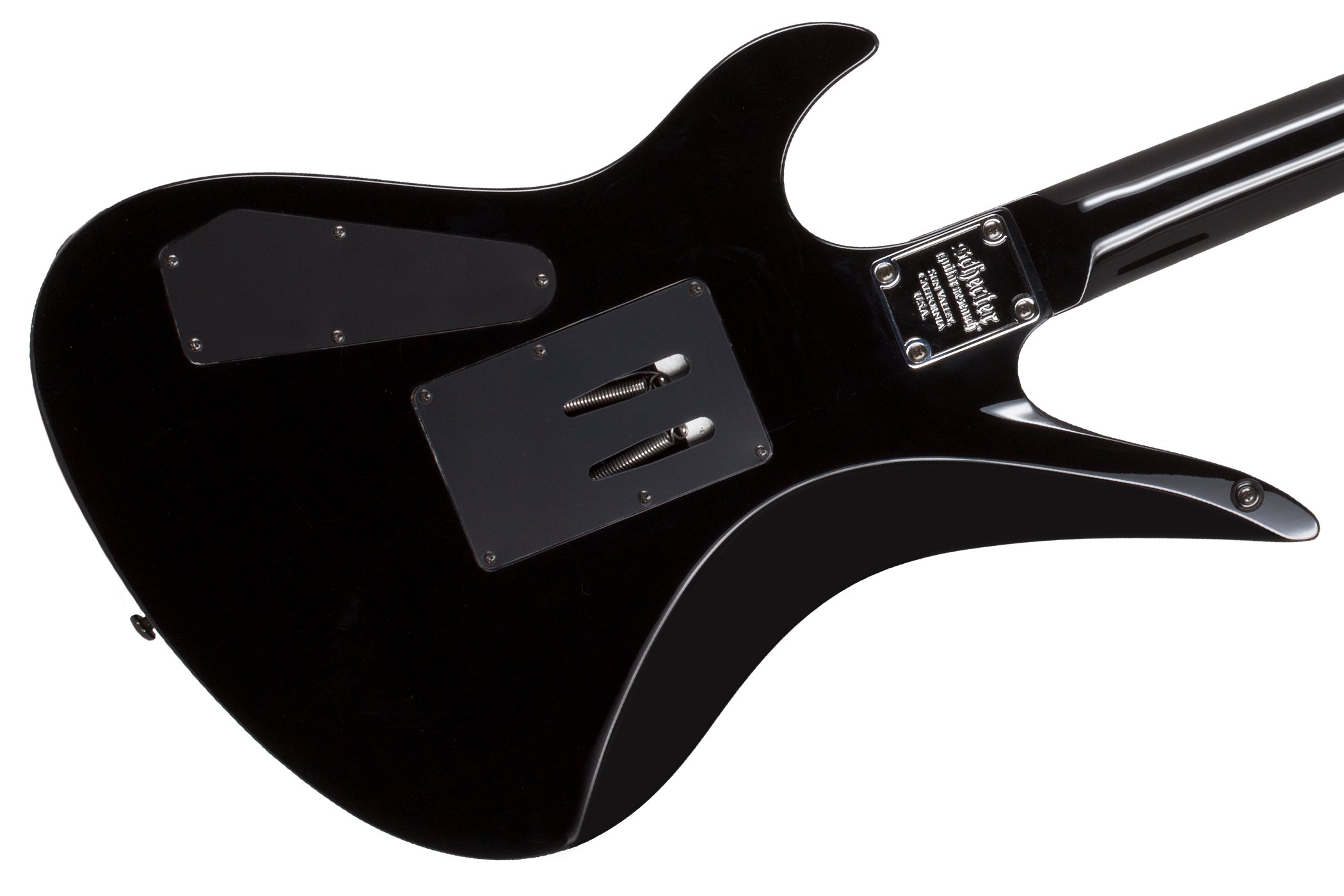 Schecter Synyster Standard Electric Guitar in Black with Silver Pinstripes - Synyster Standard.Gloss Black with Silver Pinstripes.11.jpg