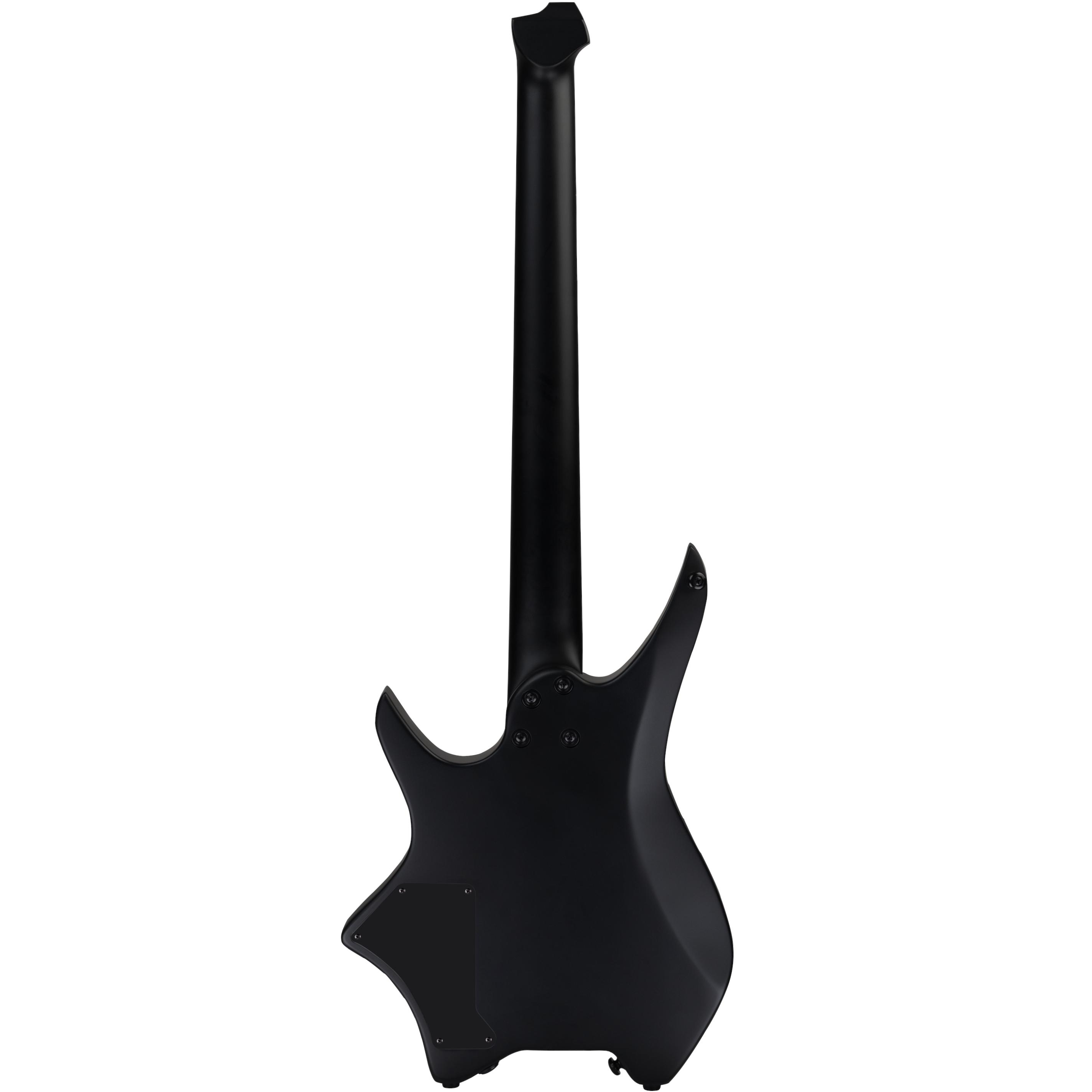 HILS NEXT HN3 Headless Electric Guitar in Satin Black - HN3SBK-New-Back.jpg