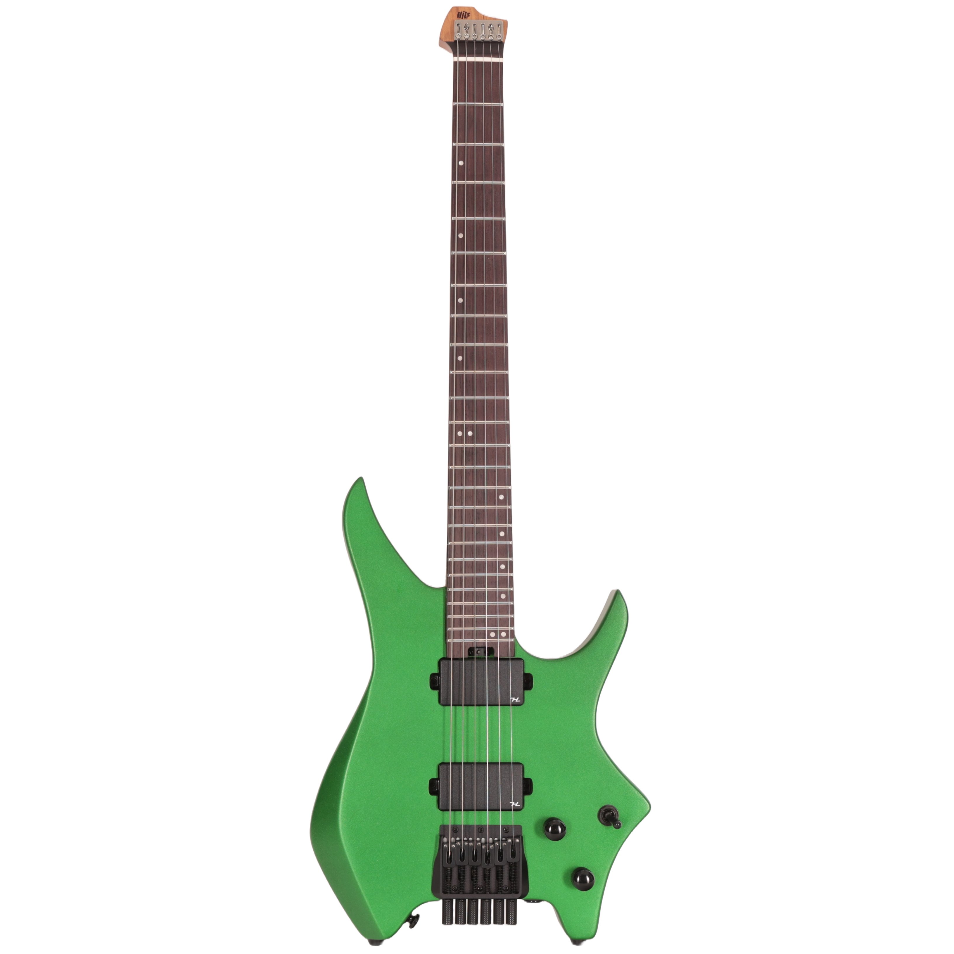 HILS NEXT HN3 Electric Guitar in Satin Metallic Emerald Green - HN3SMEG (2).jpg
