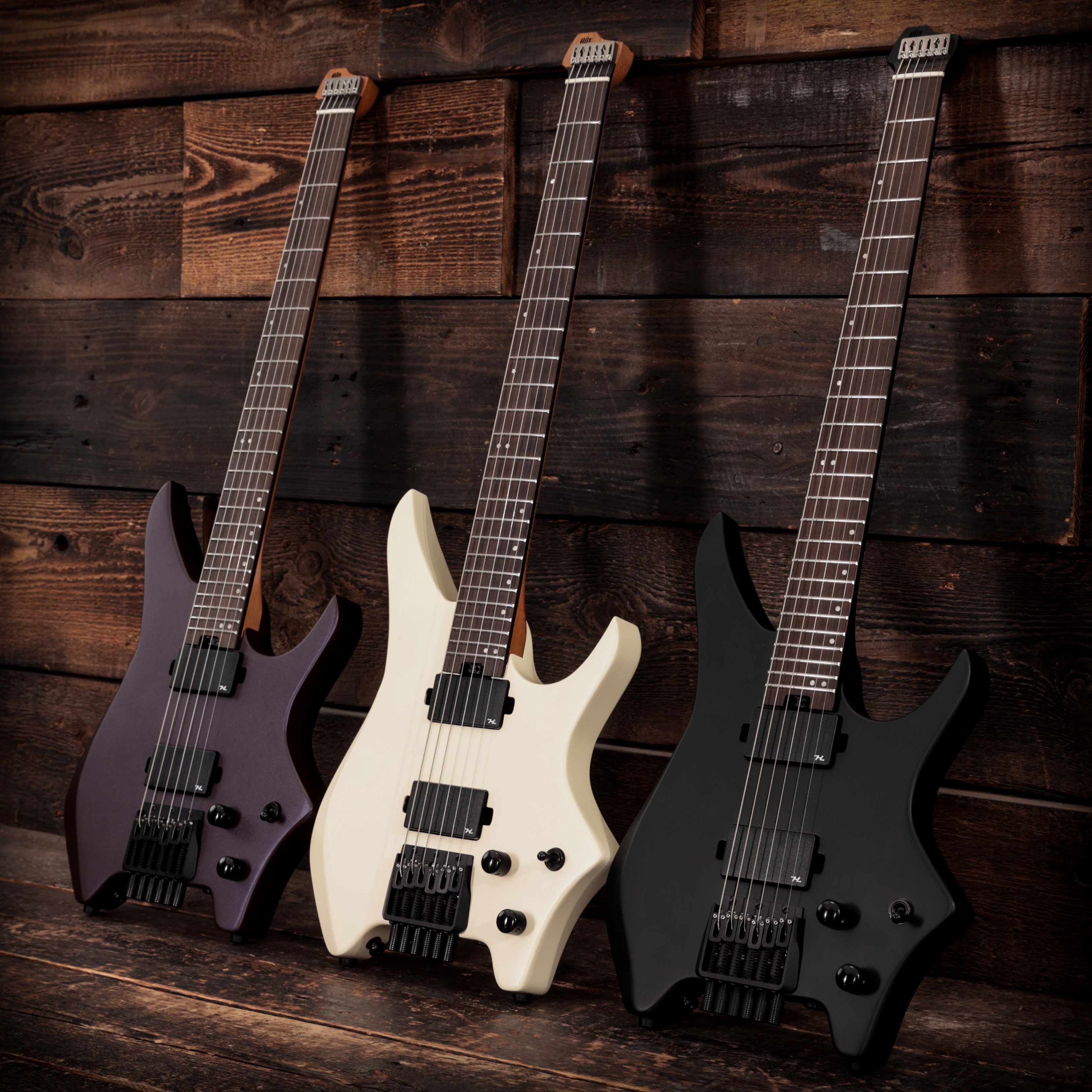 HILS NEXT HN3 Headless Electric Guitar in Satin Ivory - HN3SIV  HN3SBK  HN3SMDP (15).jpg