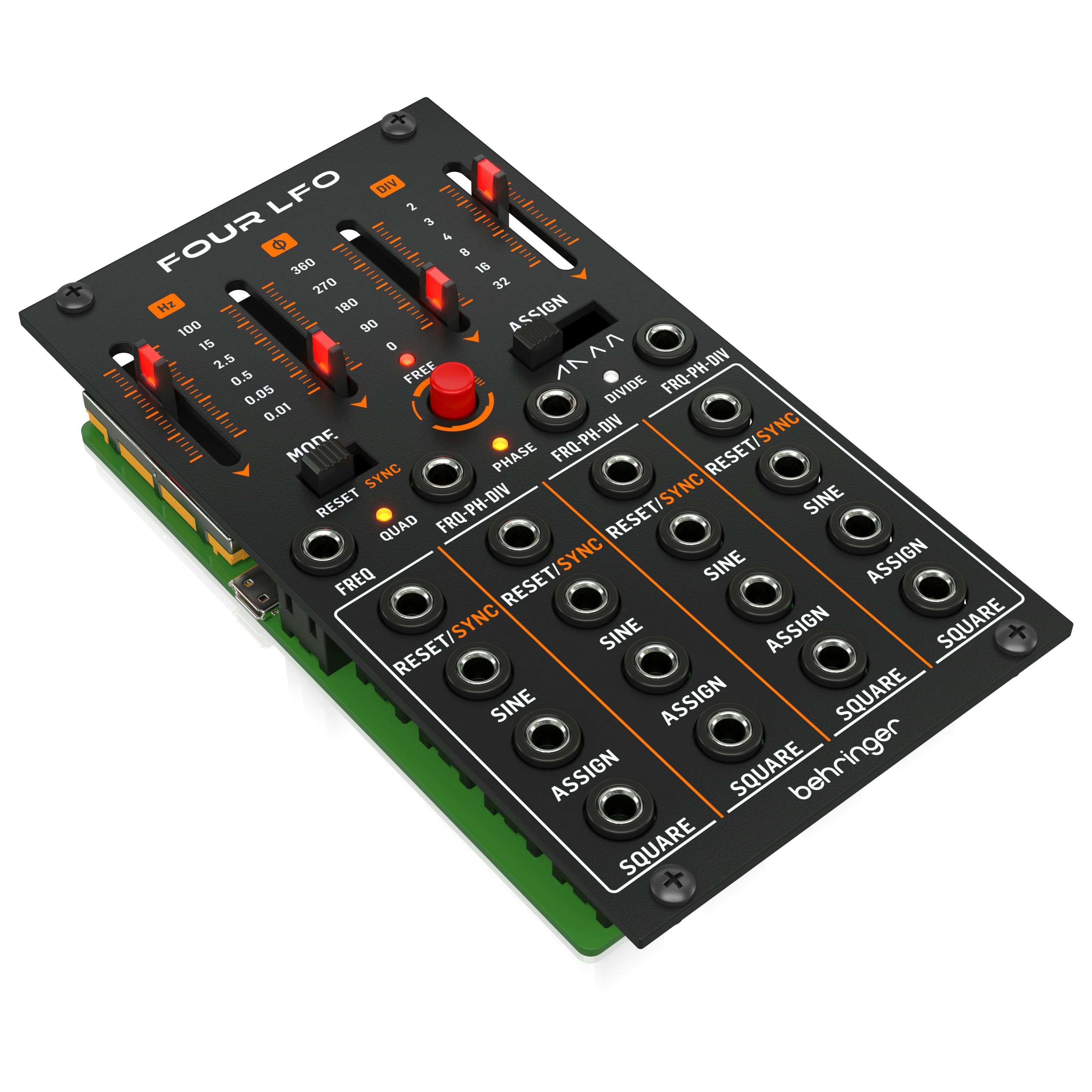 Behringer Four LFO Eurorack Module - Andertons Music Co.