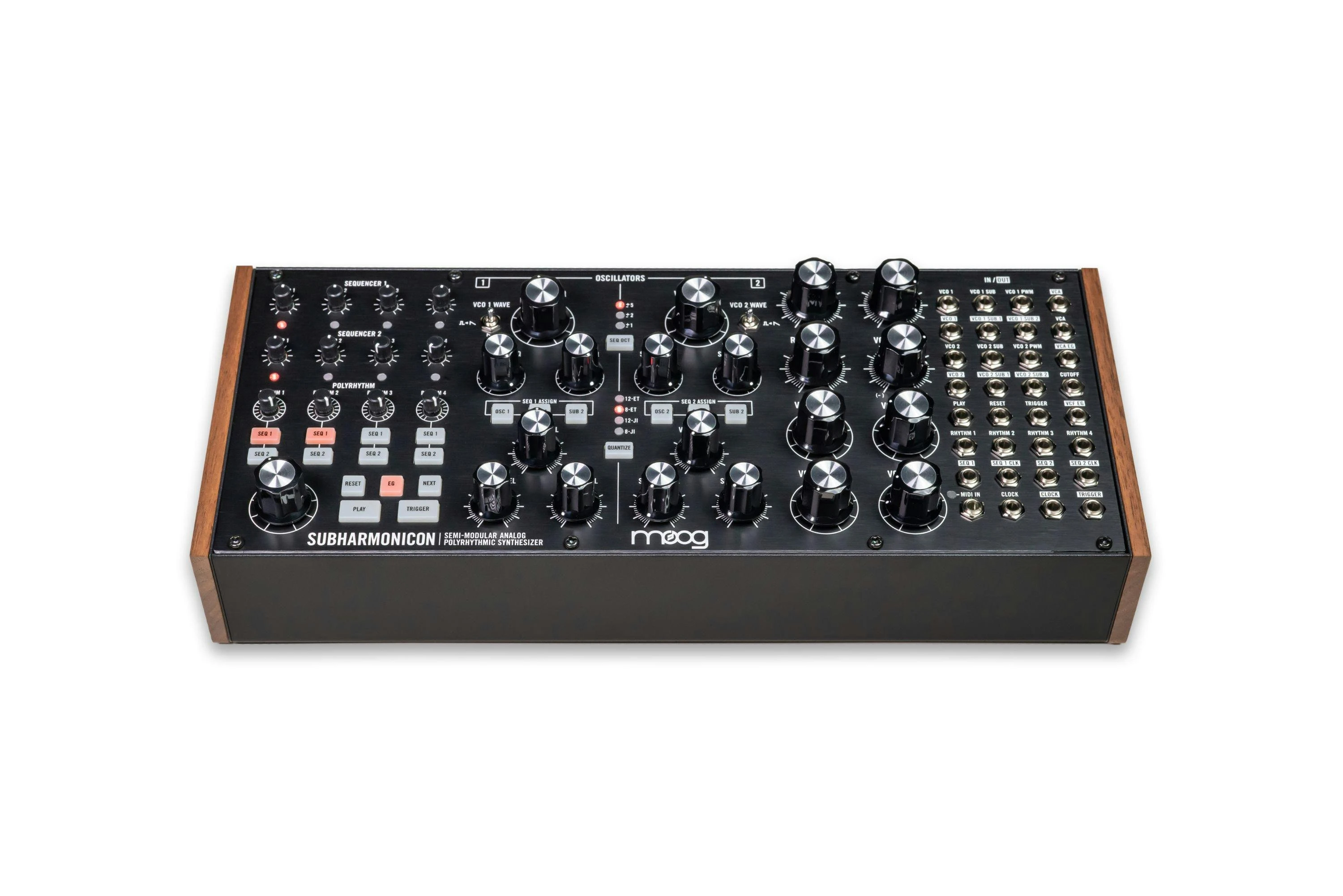 Moog Subharmonicon Semi-Modular Polyrhythmic Analogue Synthesizer - 392061-Subharmonicon_White_Top_Angle.jpg