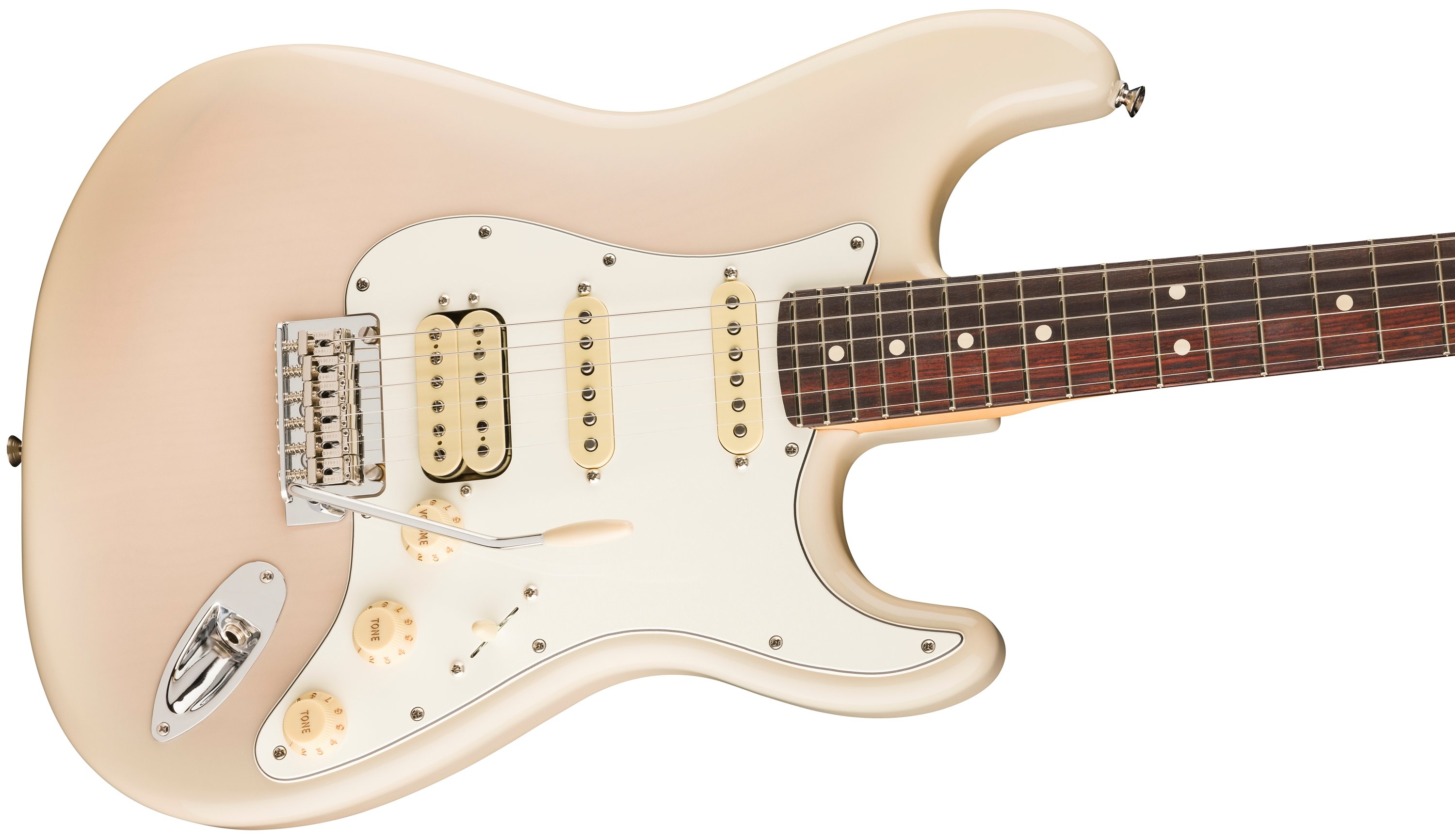 Player II Stratocaster HSS Rosewood Fingerboard White Blonde