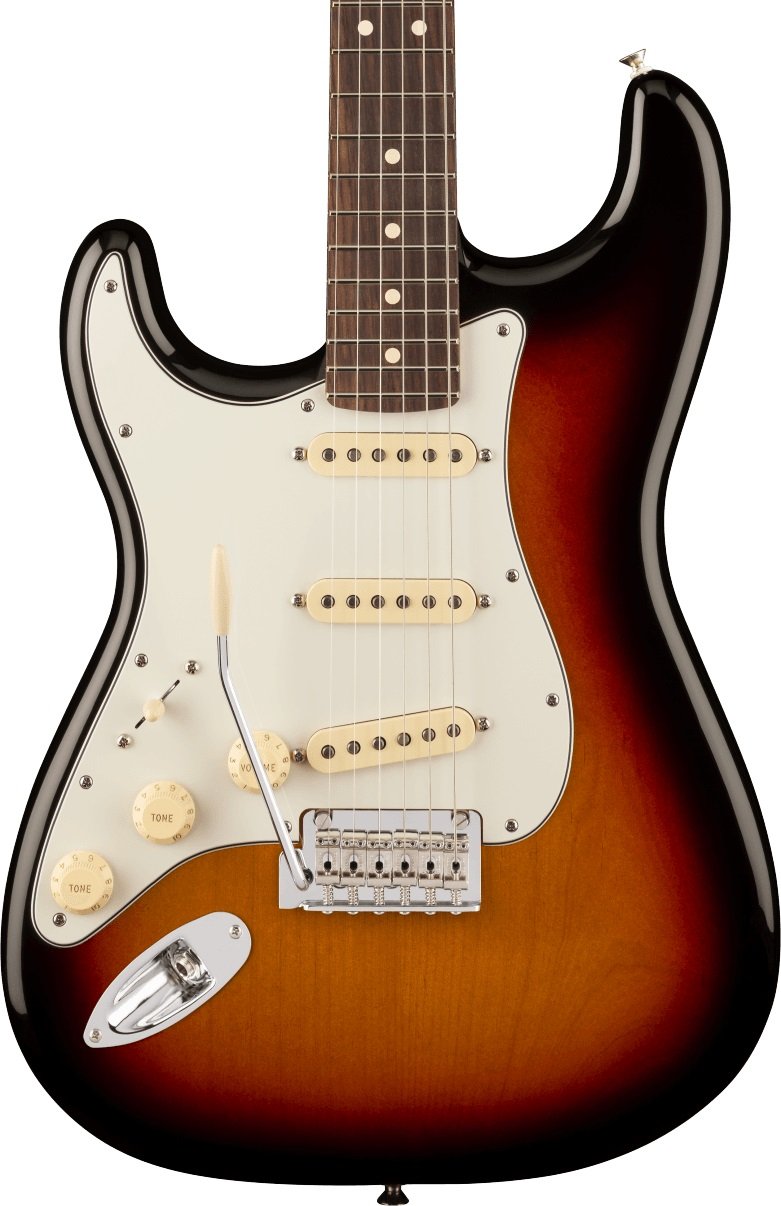 Player II Stratocaster Left-Hand Rosewood Fingerboard 3-Color