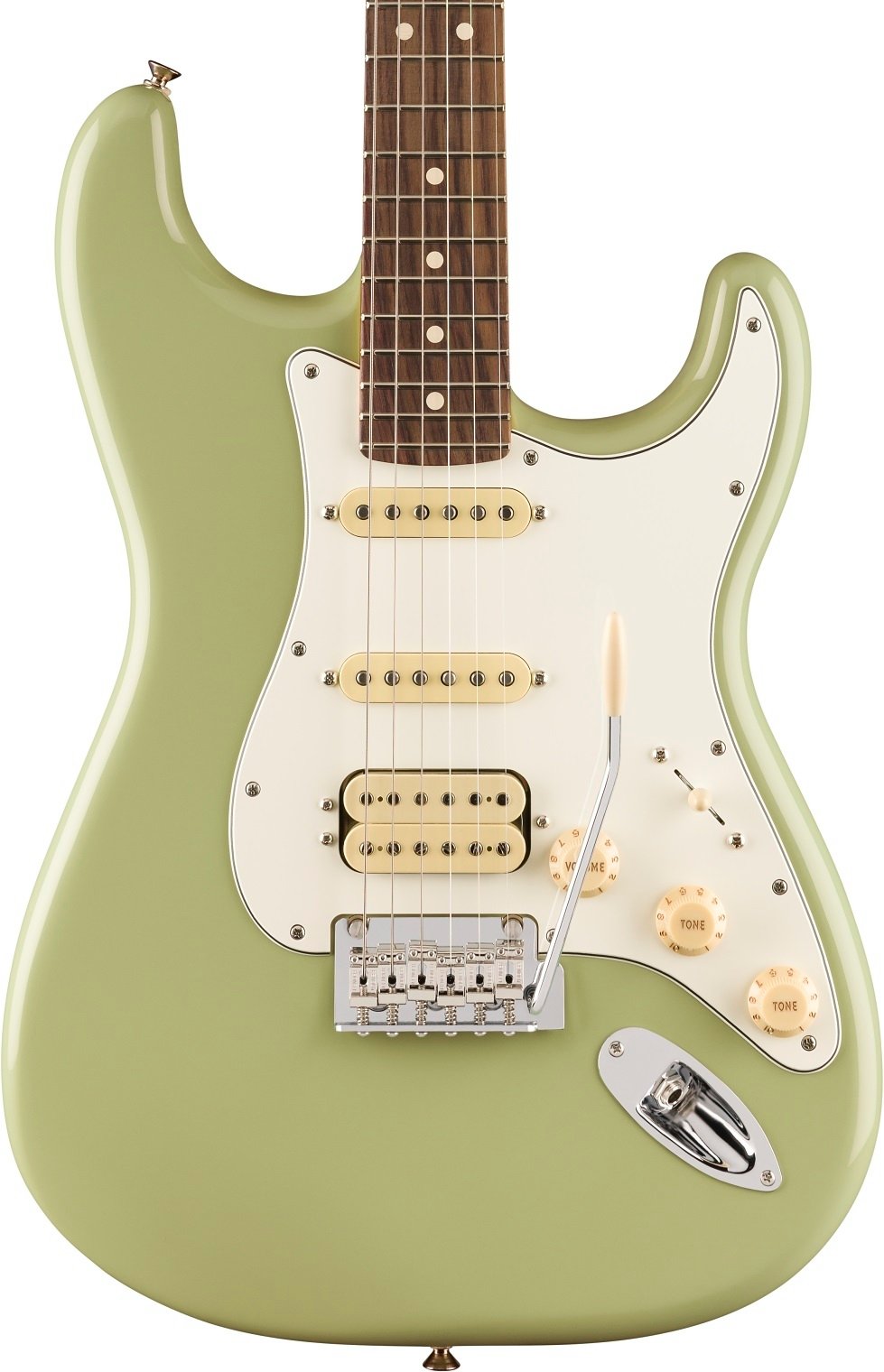 Player II Stratocaster HSS Rosewood Fingerboard Birch Green