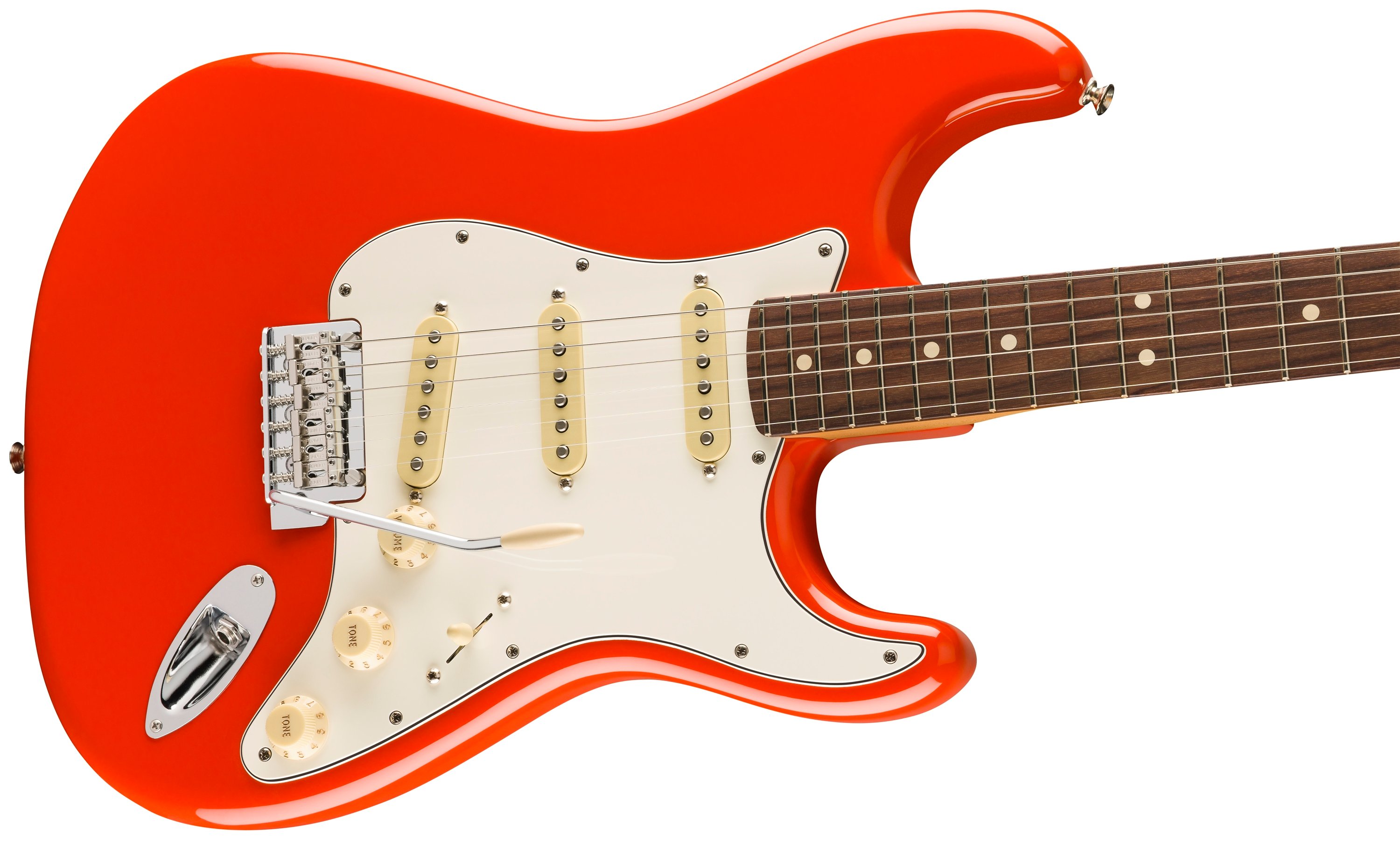 Player II Stratocaster Rosewood Fingerboard Coral Red - Andertons