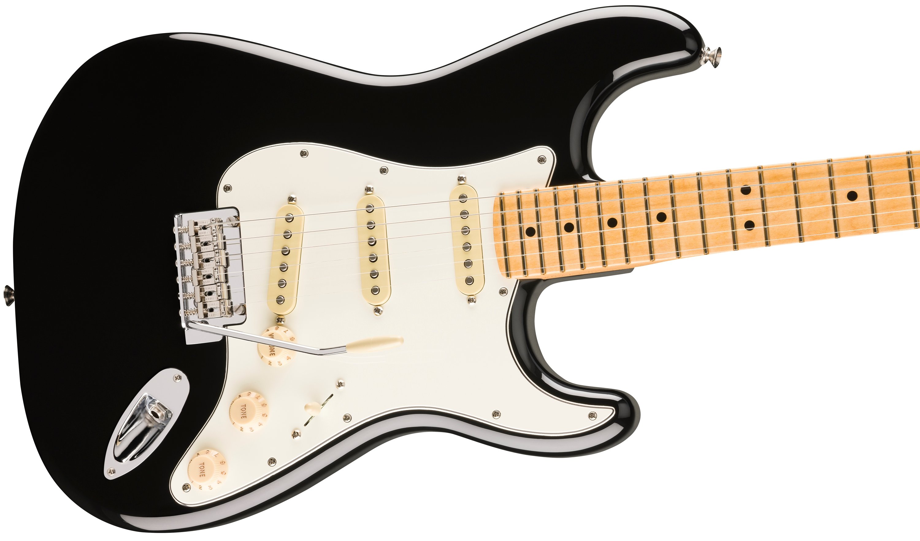 Player II Stratocaster Maple Fingerboard Black - Andertons Music Co.