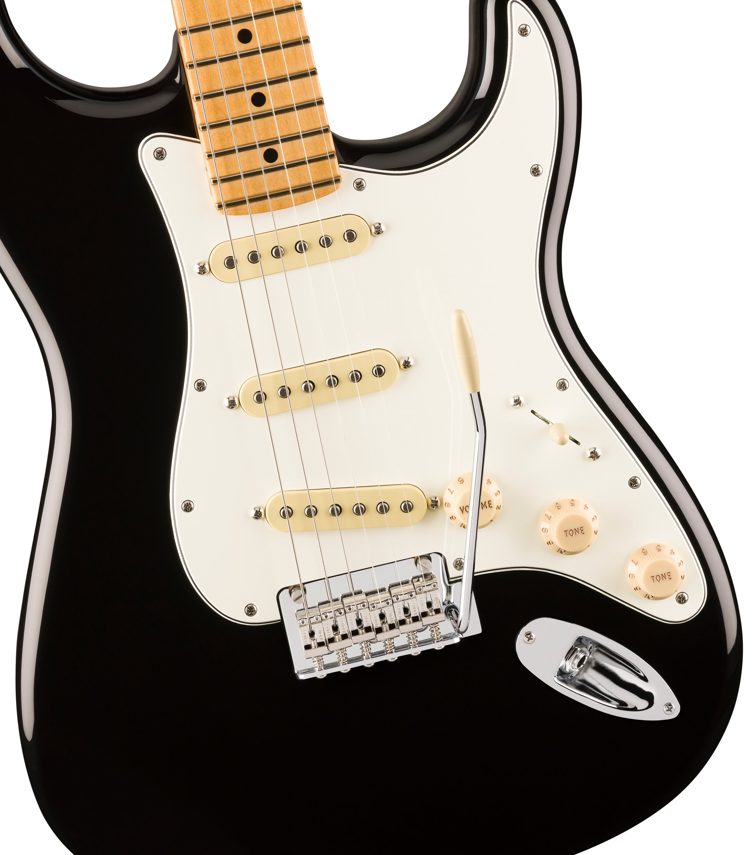 Player II Stratocaster Maple Fingerboard Black - Andertons Music Co.