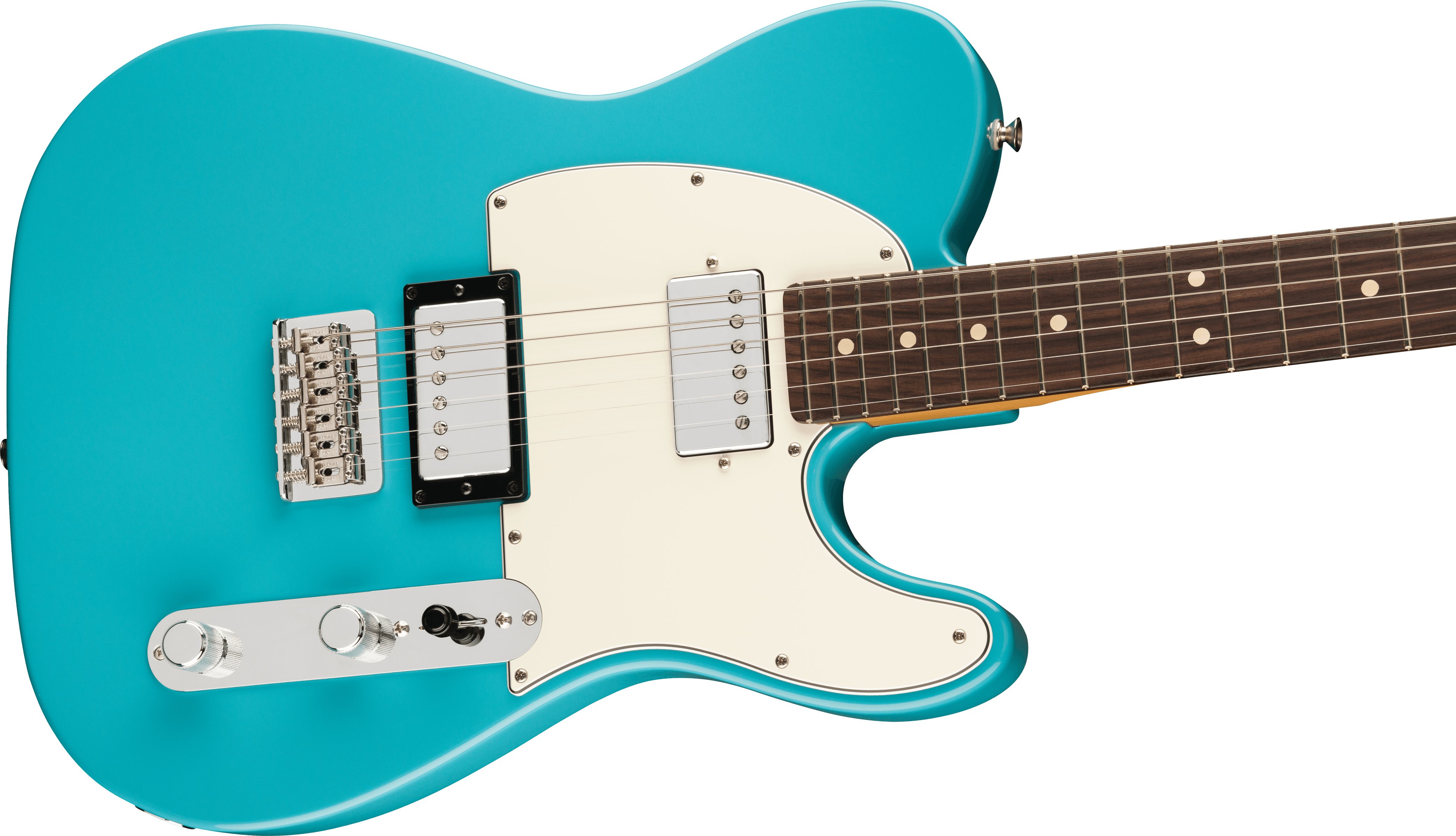 Player II Telecaster HH Rosewood Fingerboard Aquatone Blue
