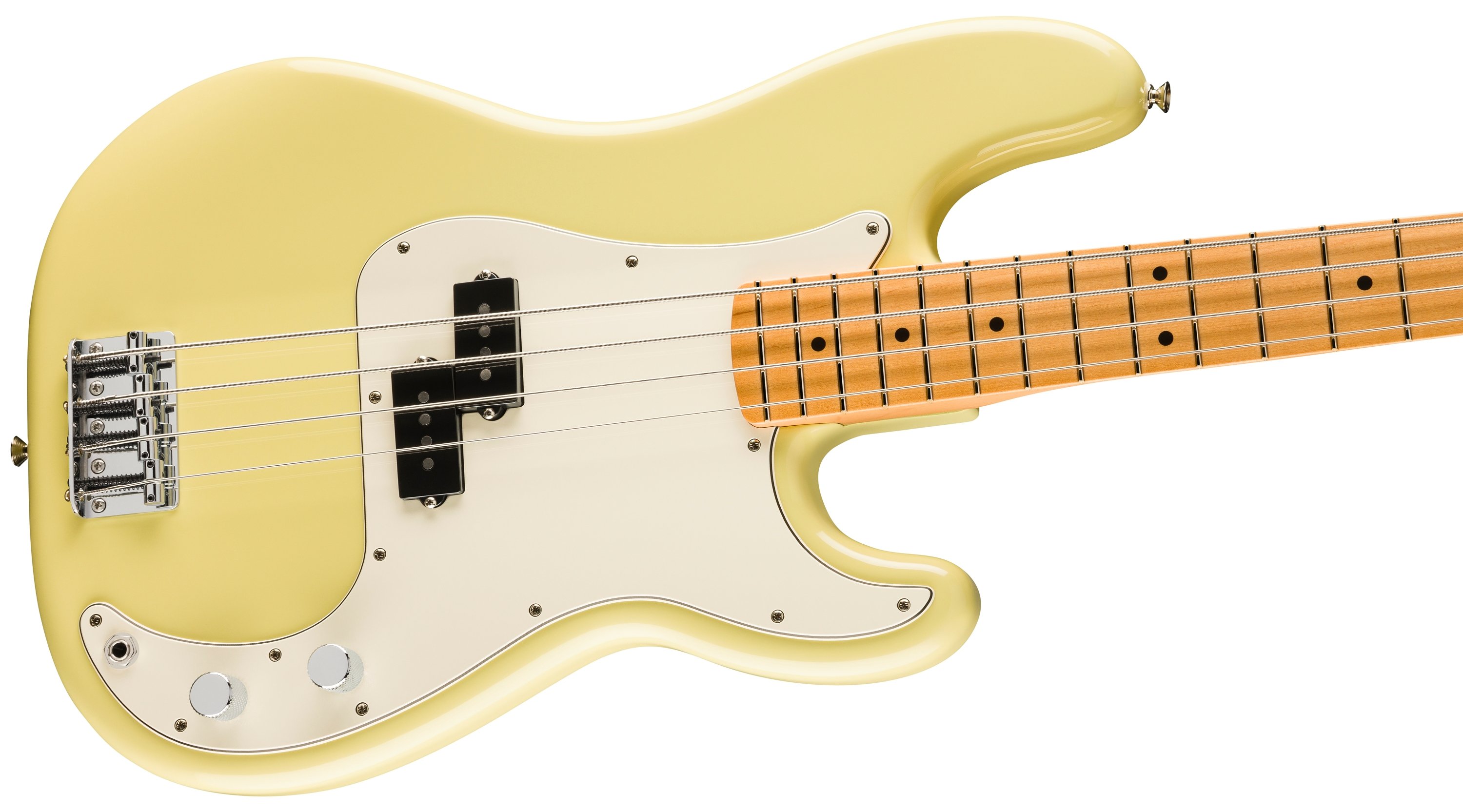 Fender Player II Precision Bass Guitar Maple Fingerboard Hialeah Yellow - 0140472561_fen_ins_cbr_1_nr.jpg