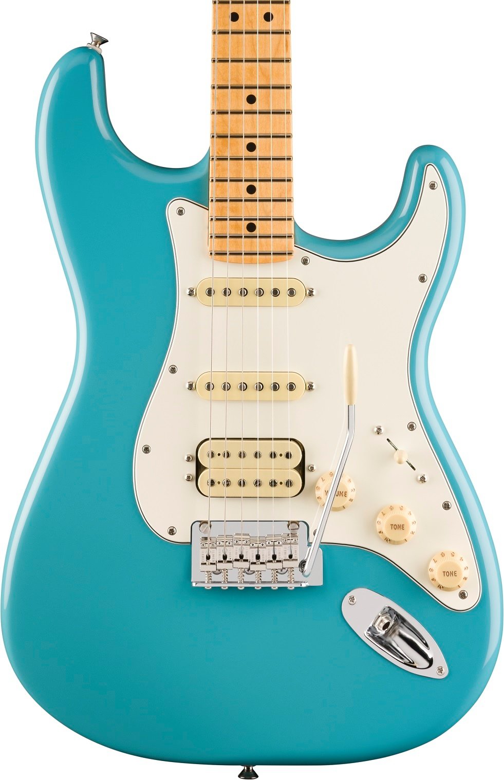 Fender Player II Stratocaster HSS Maple Fingerboard Aquatone Blue - 0140542518_fen_ins_frt_1_rr-hero.jpg