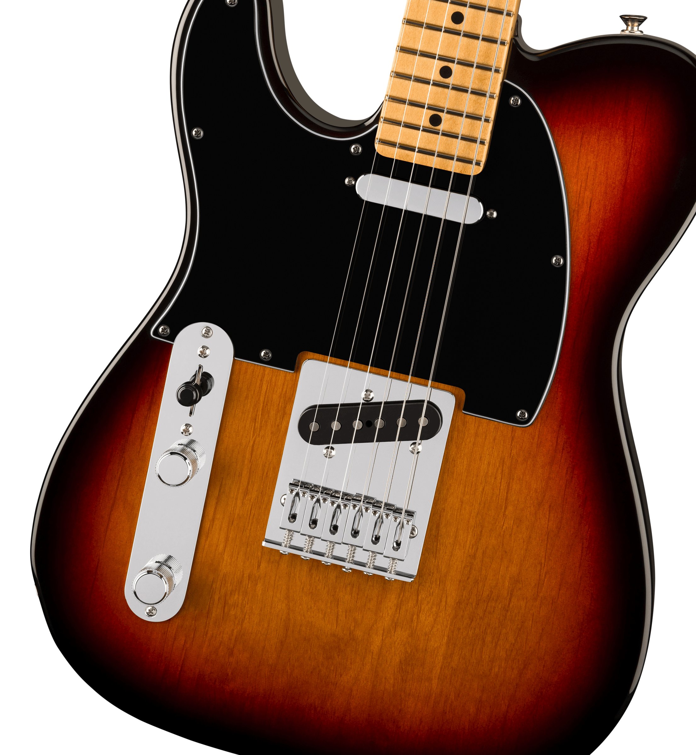Player II Telecaster Left-Hand Maple Fingerboard 3-Color Sunburst