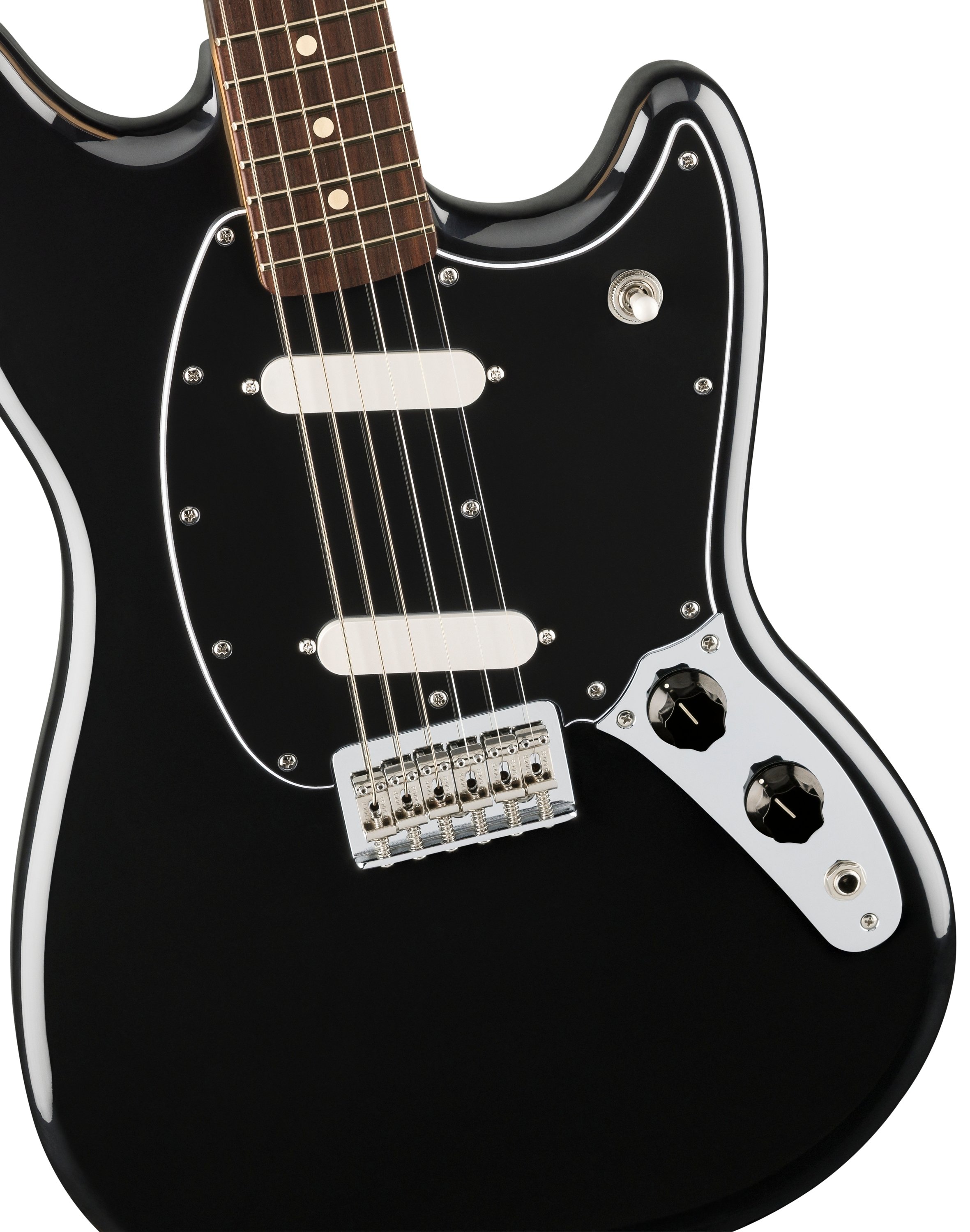 Player II Mustang Rosewood Fingerboard Black - Andertons Music Co.