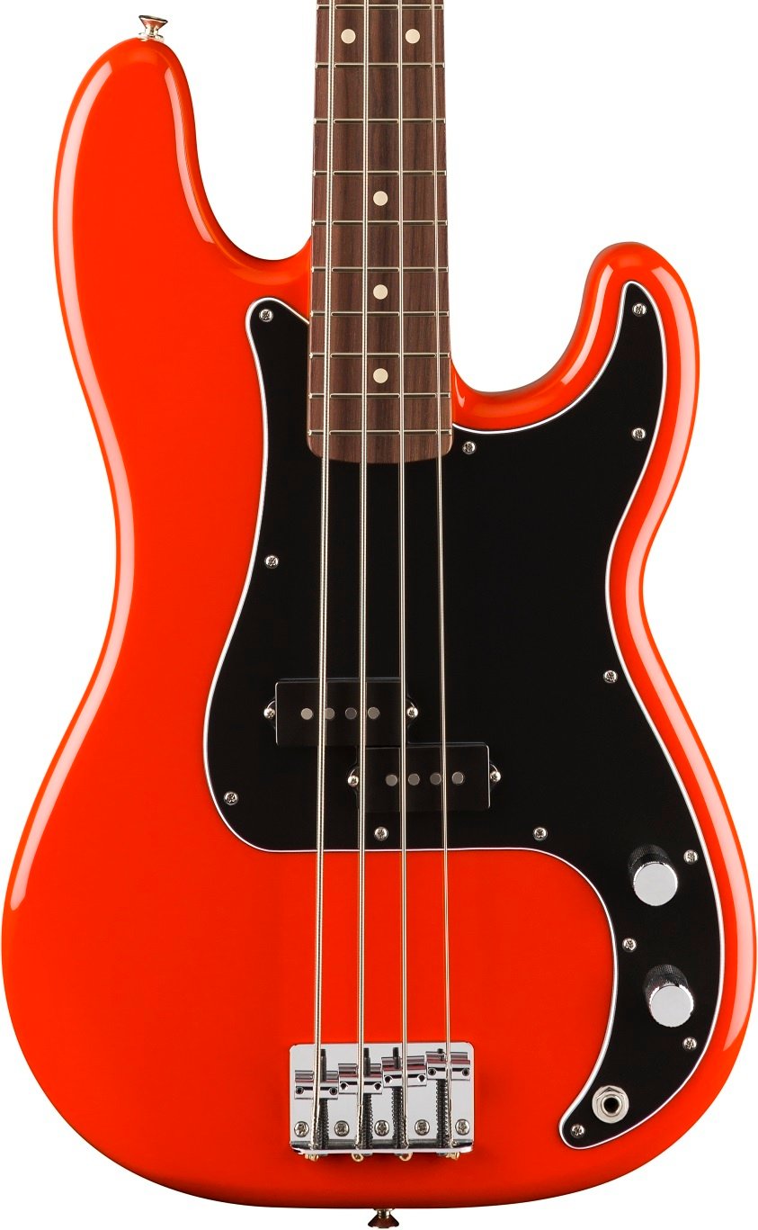 Fender Player II Precision Bass Guitar Rosewood Fingerboard Coral Red - 0140470558_fen_ins_frt_1_rr-hero.jpg
