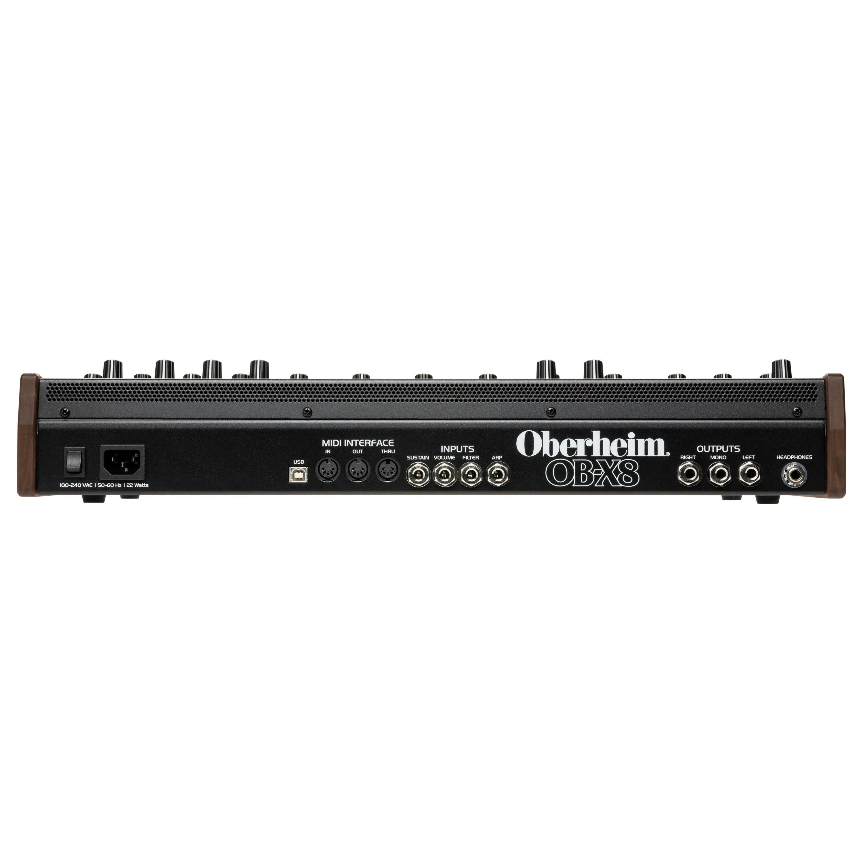 Oberheim OB-X8 Desktop Analog Synth Module - OB-3610-UK-Oberheim-OB-X8-Desktop-Module-Rear.jpg